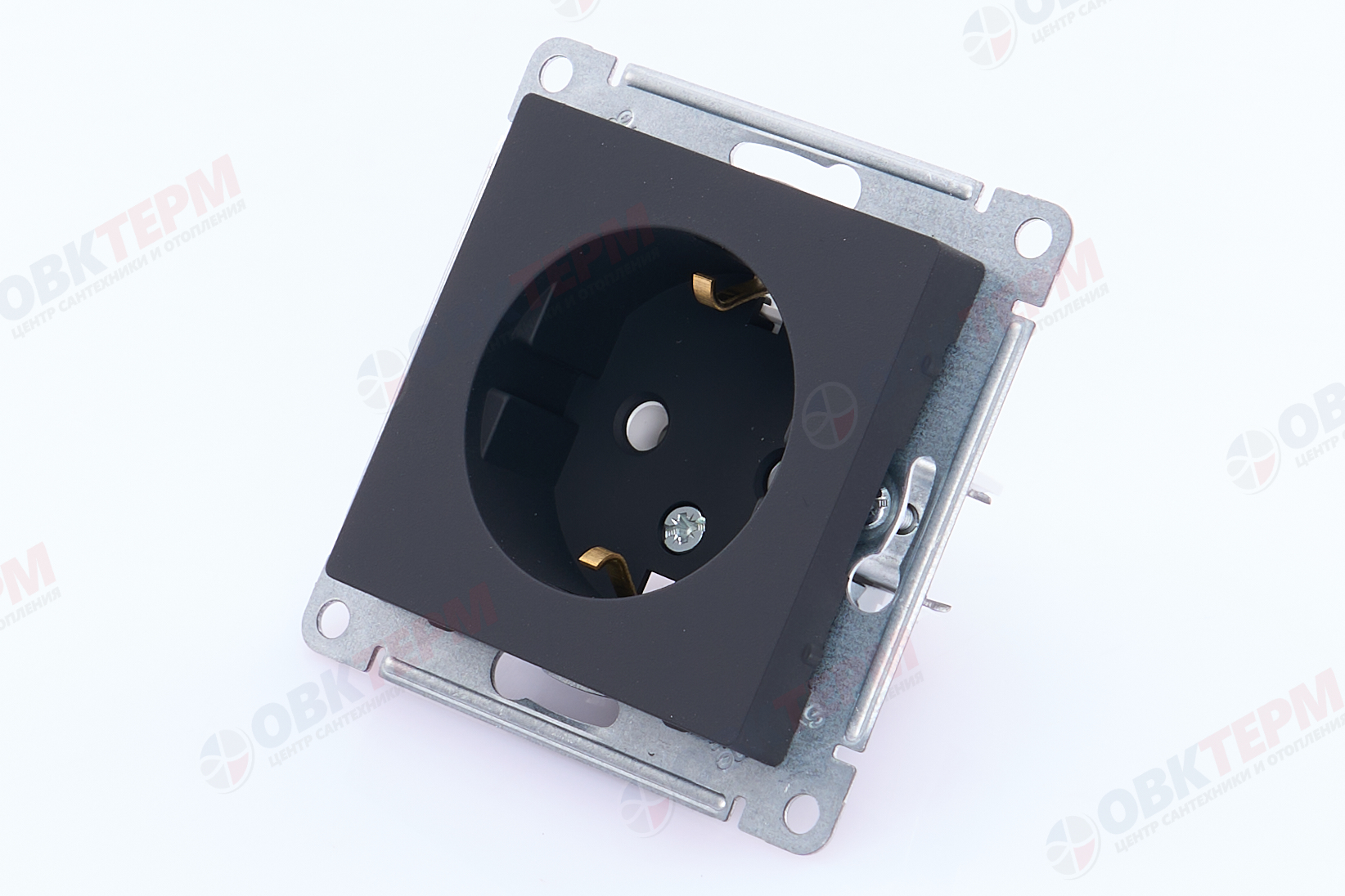 Розетка с/з 16А механизм Карбон AtlasDesign Systeme Electric - миниатюра №6