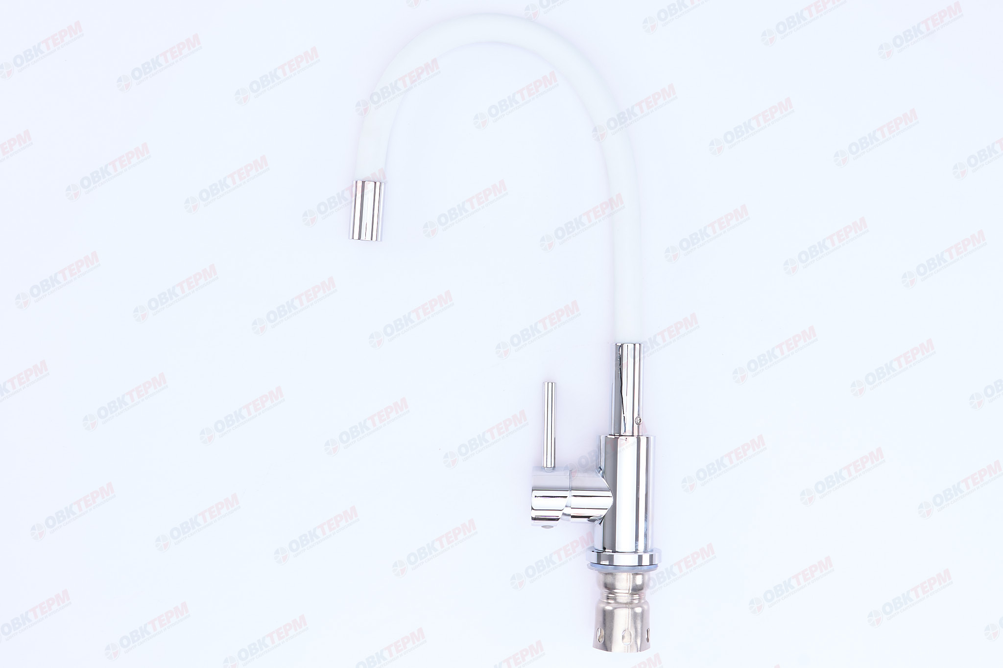 Смеситель д/кухни нерж/сталь REFLECTOR CHAMPION SUS-011 WHITE CHROME (10 шт/ящ) - миниатюра №2