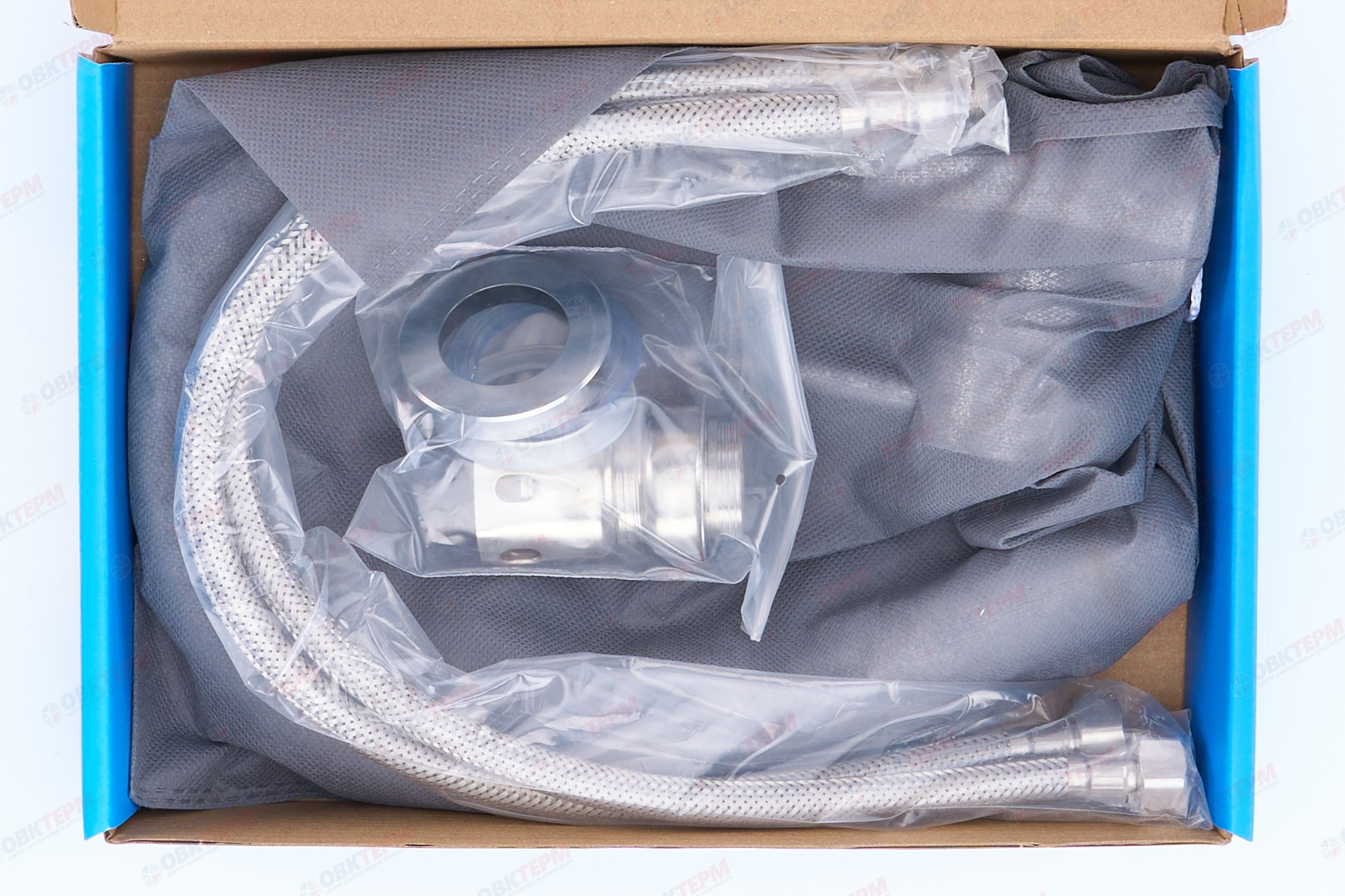 Смеситель д/кухни нерж/сталь REFLECTOR CHAMPION SUS-011 WHITE CHROME (10 шт/ящ) - миниатюра №5