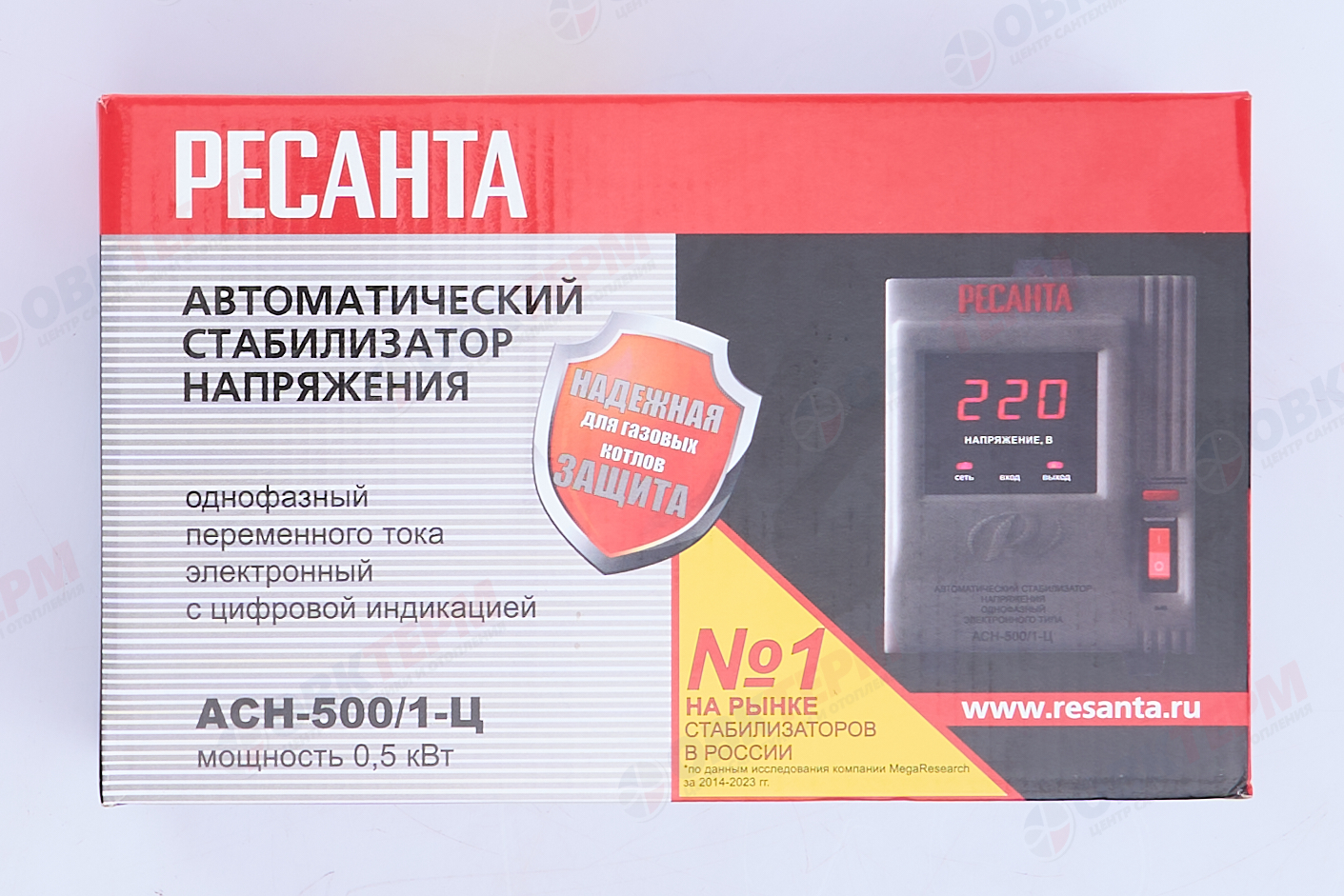 Стабилизатор ACH  -  500/1-Ц  Ресанта - миниатюра №14