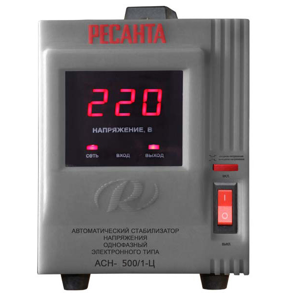 Стабилизатор ACH  -  500/1-Ц  Ресанта - Изображение №2