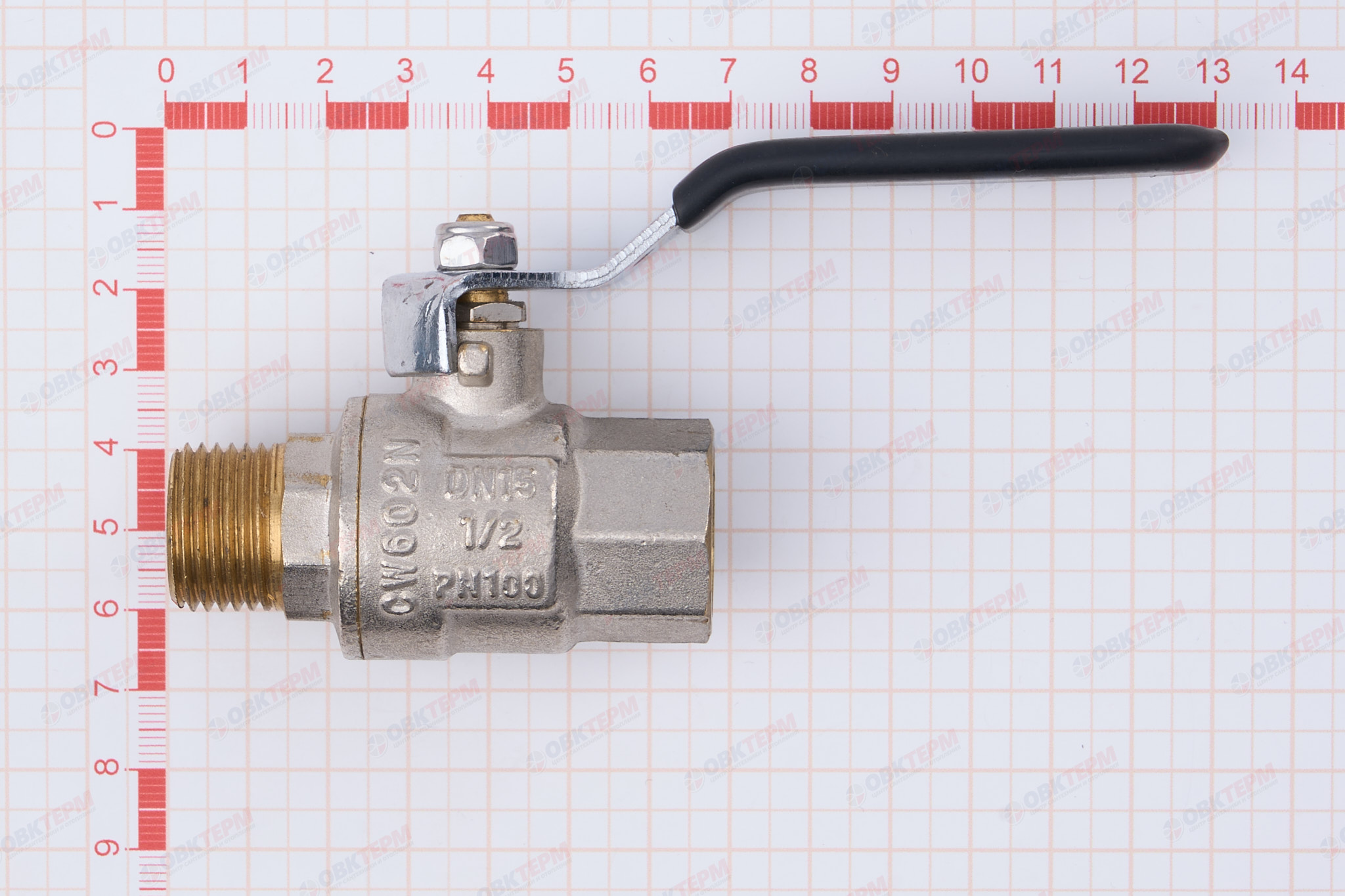 Кран шаровый         Valtec   PERFECT    1/2" ВН      ручка - миниатюра №6