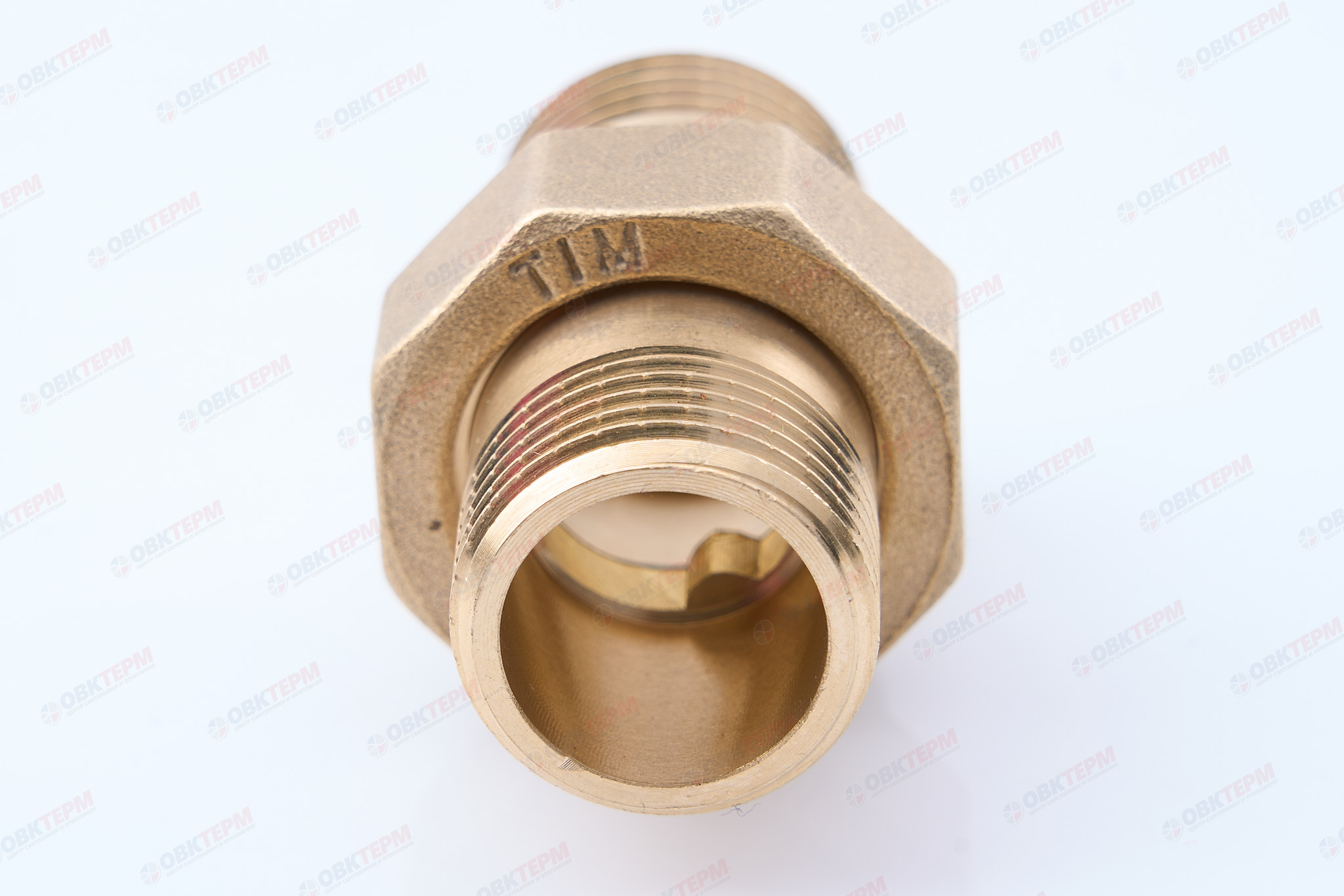 Американка    ТIМ   1/2"   НН   прямая           (120/10шт) - Изображение №4