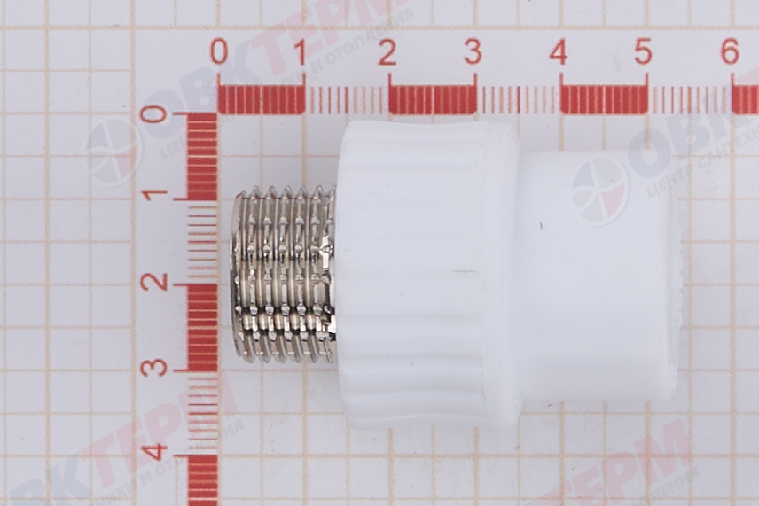МРН  20 * 1/2"    БЕЛАЯ PP-R    (RTP)    (150/25) - миниатюра №6