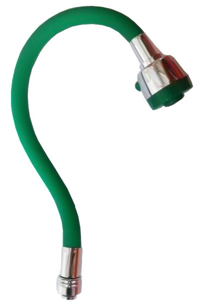 Излив силиконовый ZERIX SPS-01 GREEN под гайку (50 шт/ящ) - миниатюра №2