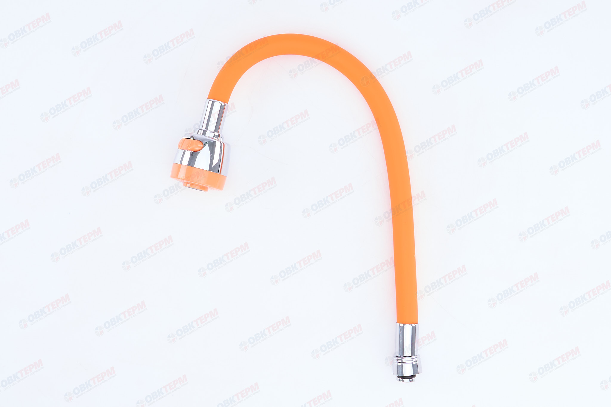 Излив силиконовый ZERIX SPS-01 ORANGE под гайку (50 шт/ящ) - Изображение №1