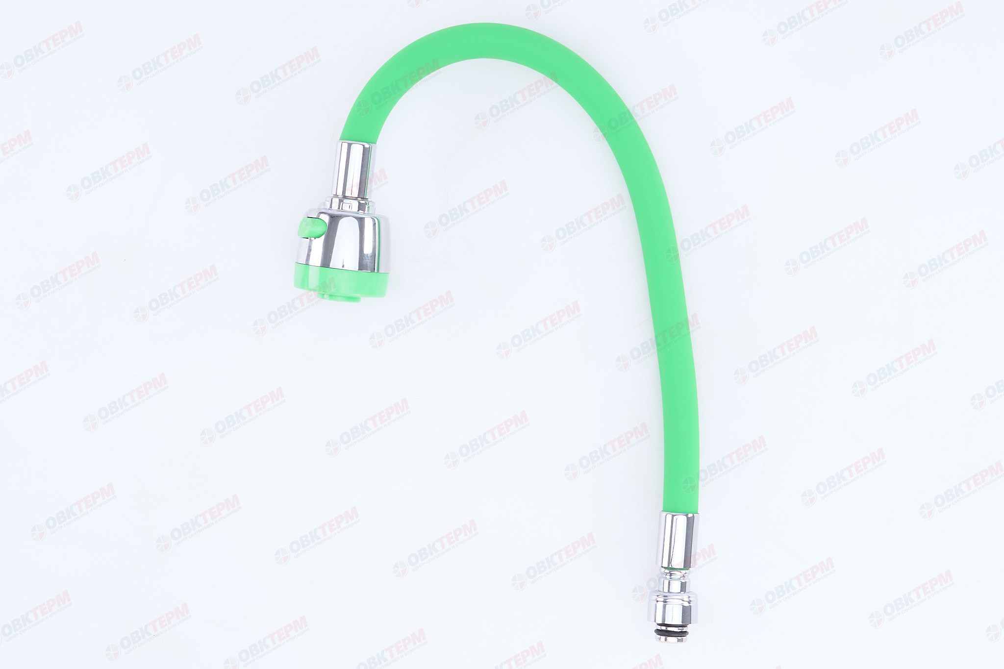 Излив силиконовый ZERIX SPS-01 PALE GREEN под гайку (50 шт/ящ) - Изображение №1