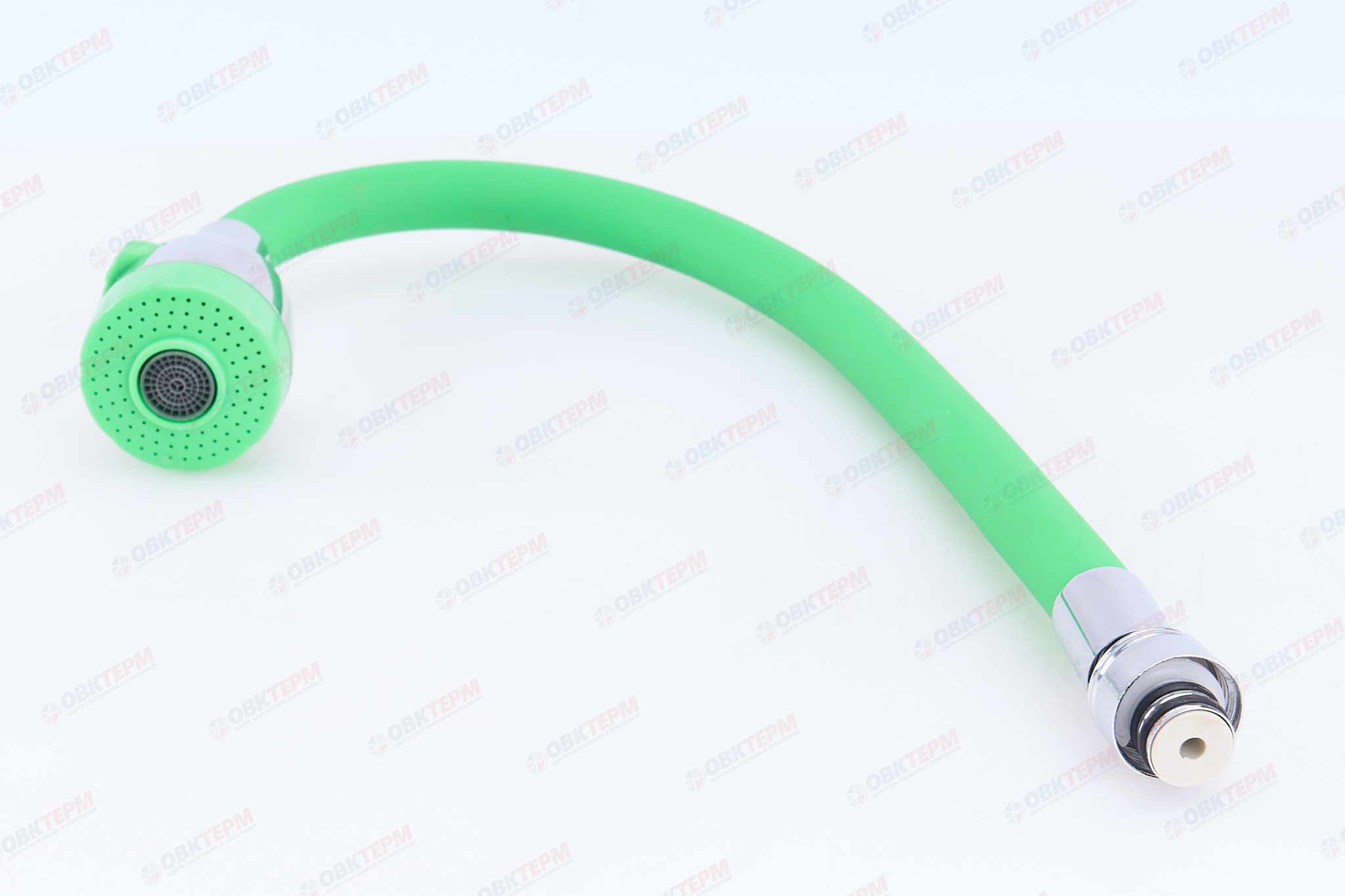 Излив силиконовый ZERIX SPS-01 PALE GREEN под гайку (50 шт/ящ) - Изображение №4