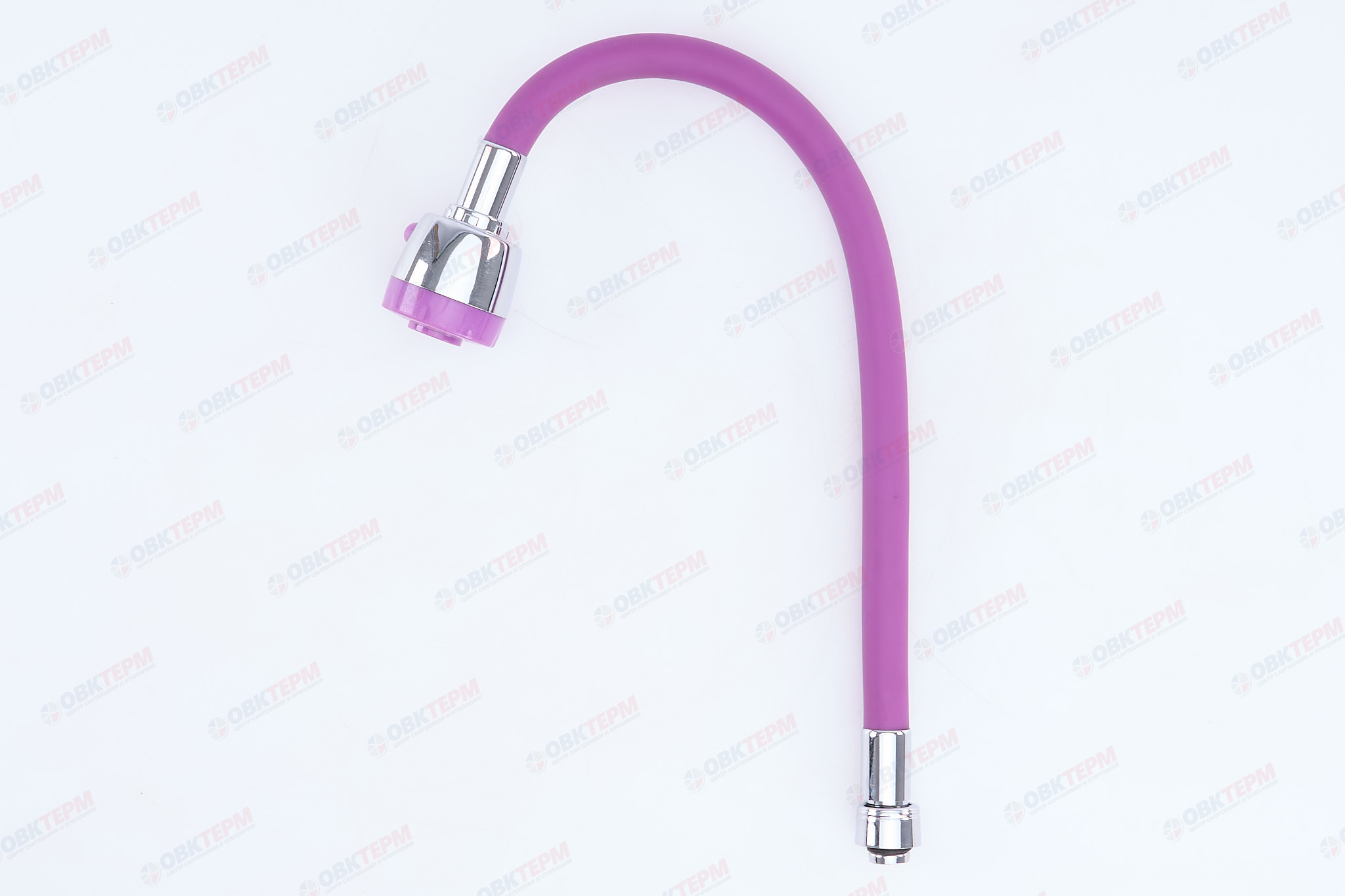 Излив силиконовый ZERIX SPS-01 PURPLE под гайку (50 шт/ящ) - Изображение №1