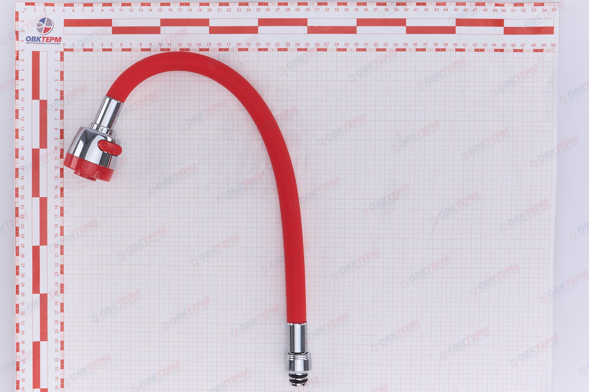 Излив силиконовый ZERIX SPS-01 RED под гайку (50 шт/ящ) - Изображение №5