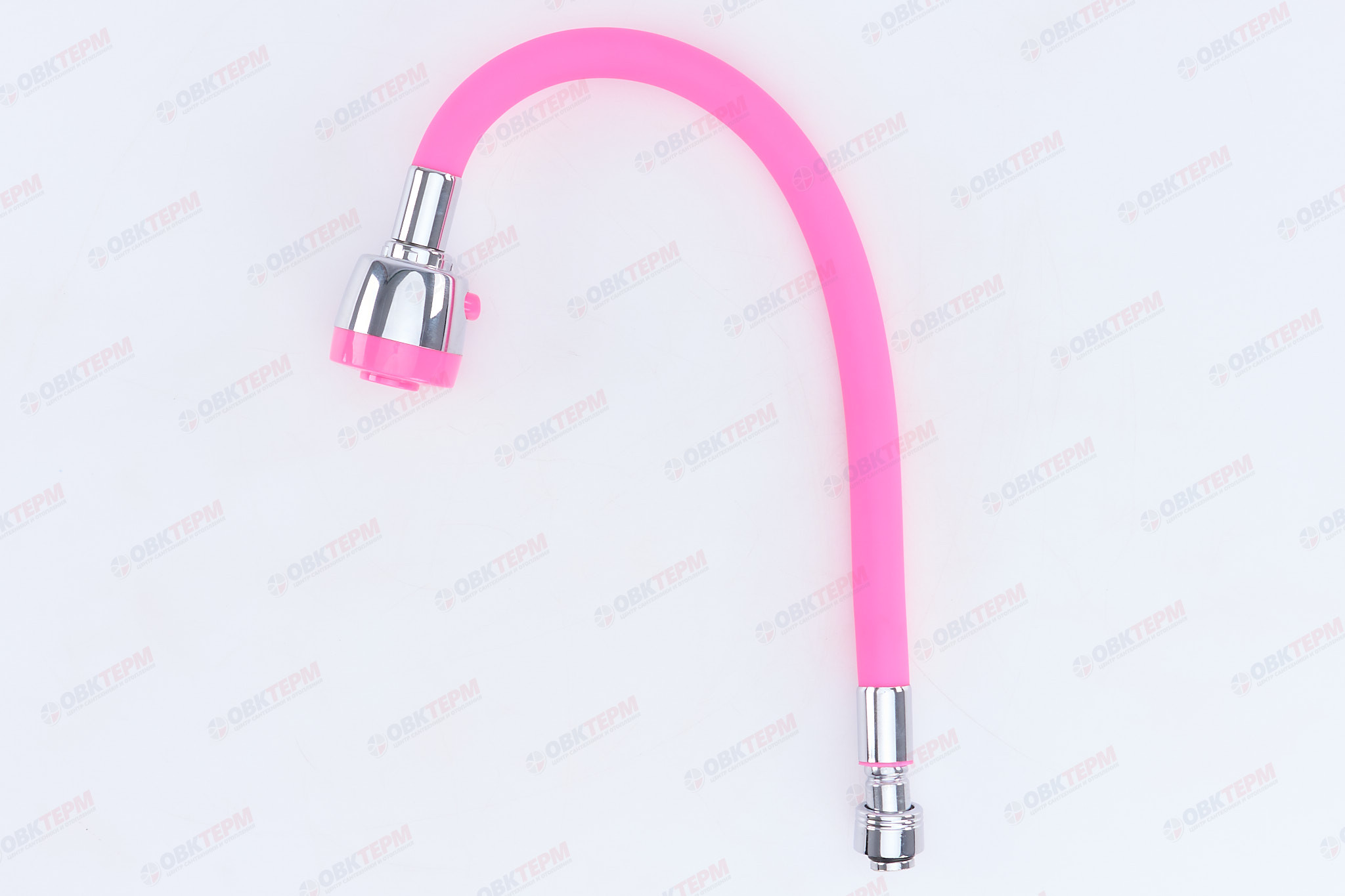 Излив силиконовый ZERIX SPS-01 ROSE RED под гайку (50 шт/ящ) - изображение №1