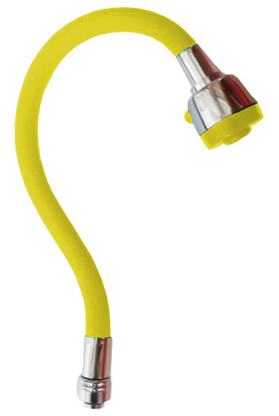 Излив силиконовый ZERIX SPS-01 YELLOW по гайку (50 шт/ящ) - миниатюра №2