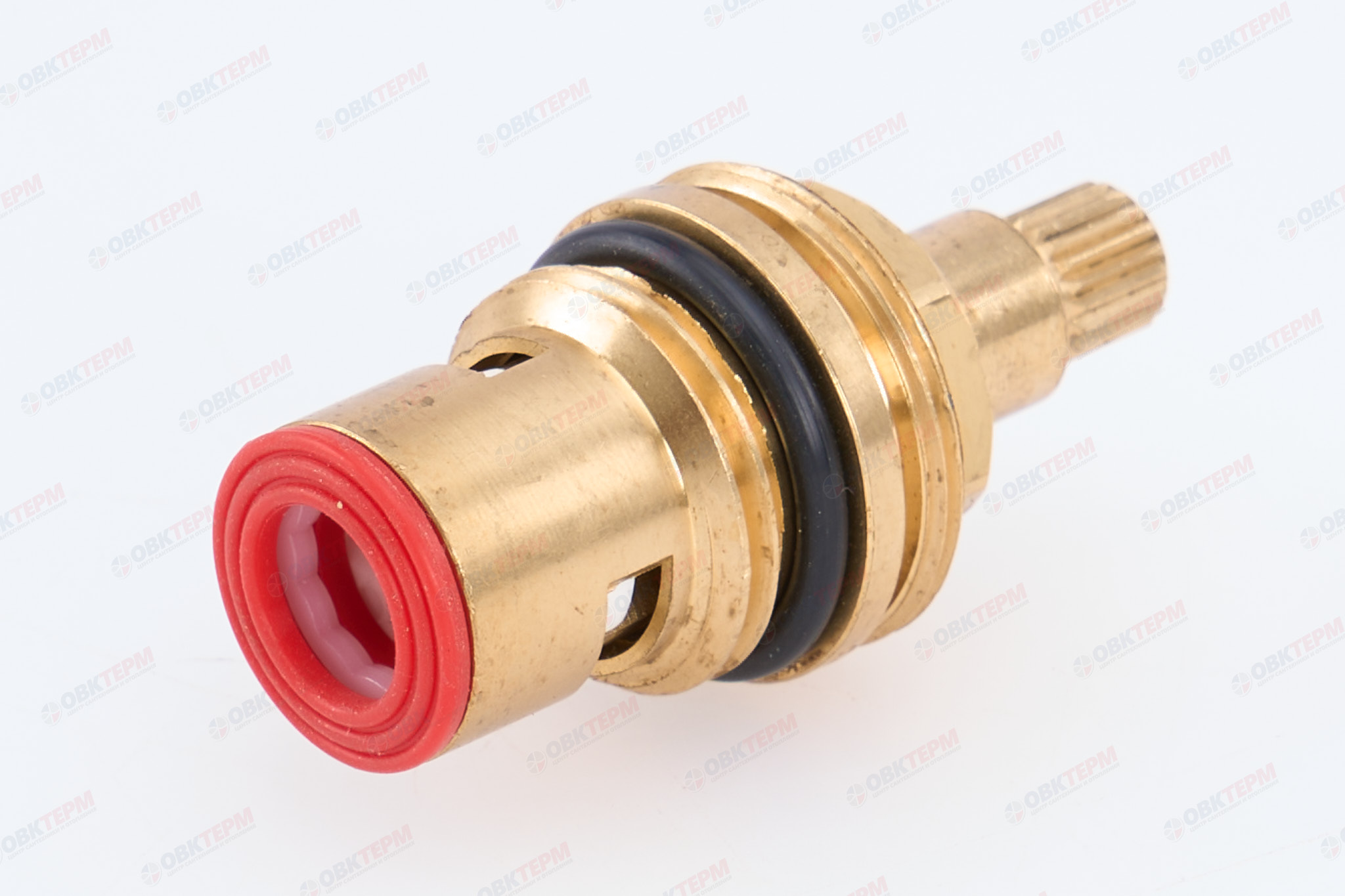 Кран-букса - EUROPRODUCT керамика 20 шлицов короткий шток 1/2"     (100 шт/ящ) - Изображение №1