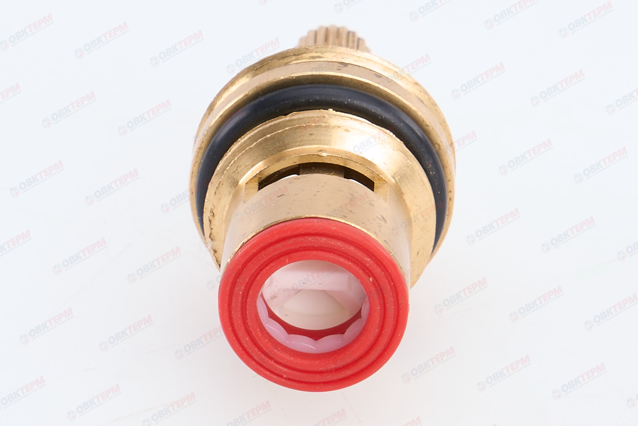 Кран-букса - EUROPRODUCT керамика 20 шлицов короткий шток 1/2"     (100 шт/ящ) - миниатюра №7