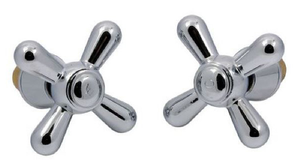 Ручки EUROPRODUCT DOMINOX (с кранбуксами, пара) (80 шт/ящ) - Изображение №1