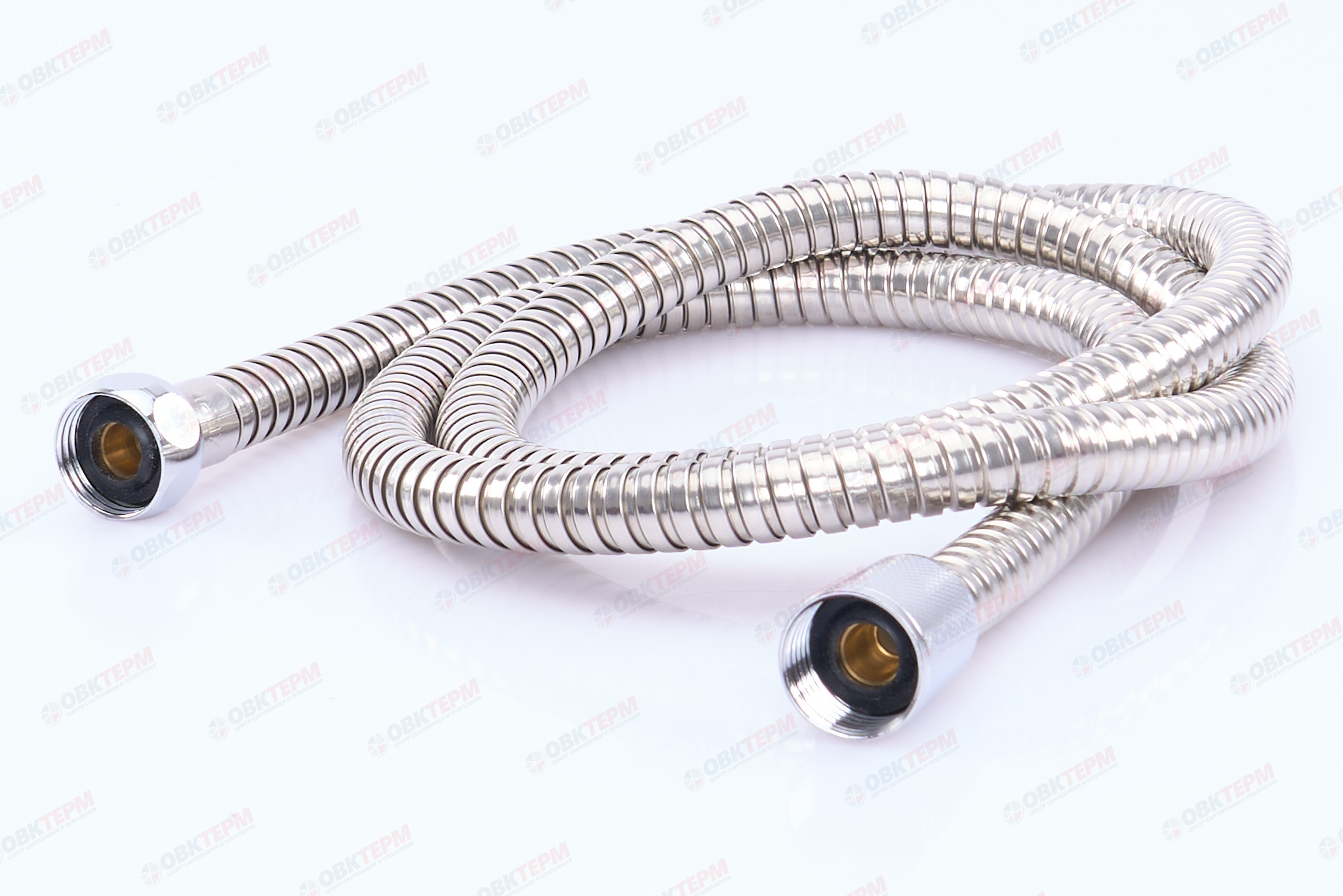 Шланг д/душа ZERIX Chr.Z01 растяжной 150  см  (50 шт/ящ) - Изображение №2