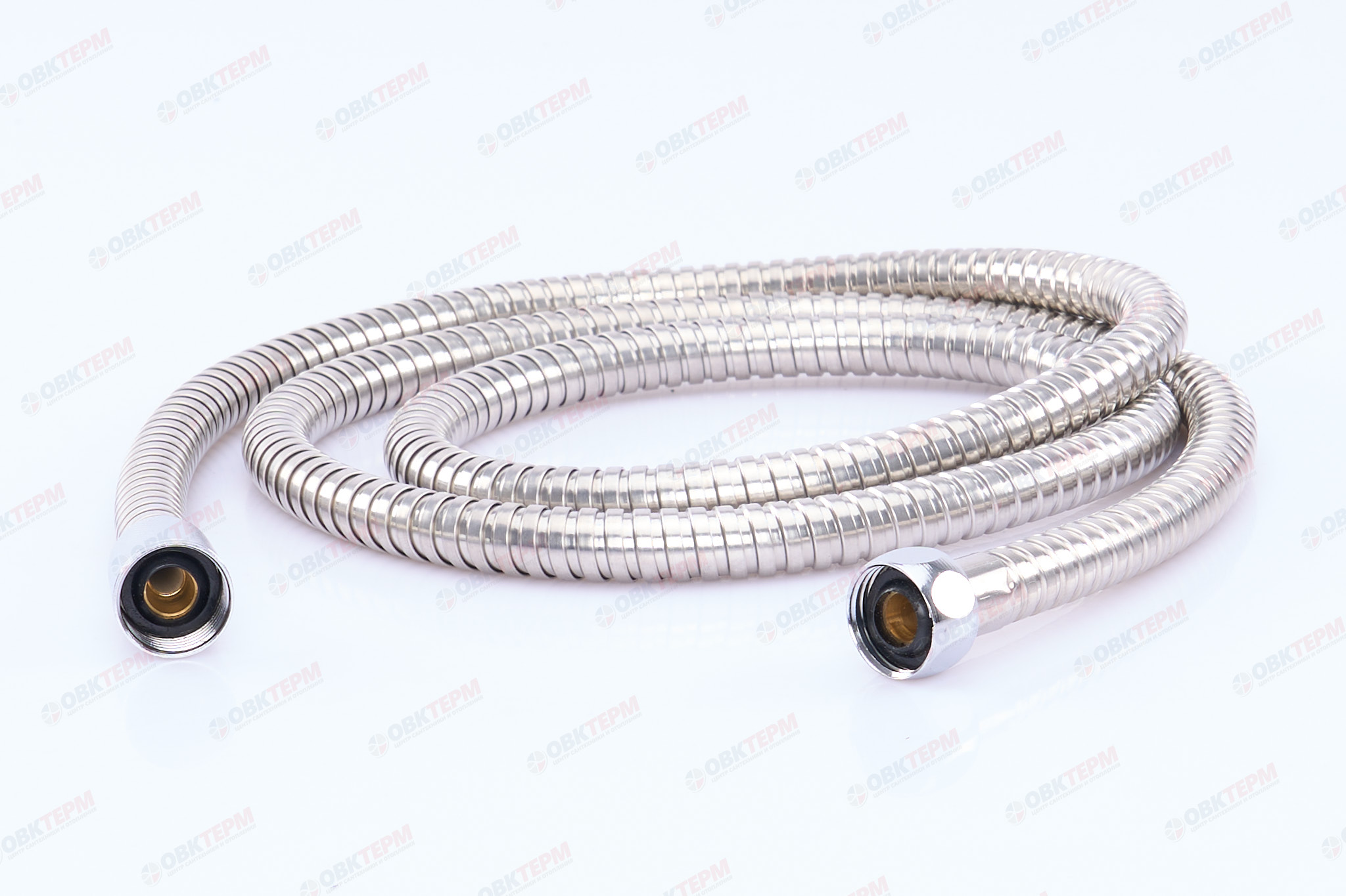 Шланг д/душа ZERIX Chr.Z01 растяжной 175  см  (50 шт/ящ) - Изображение №2