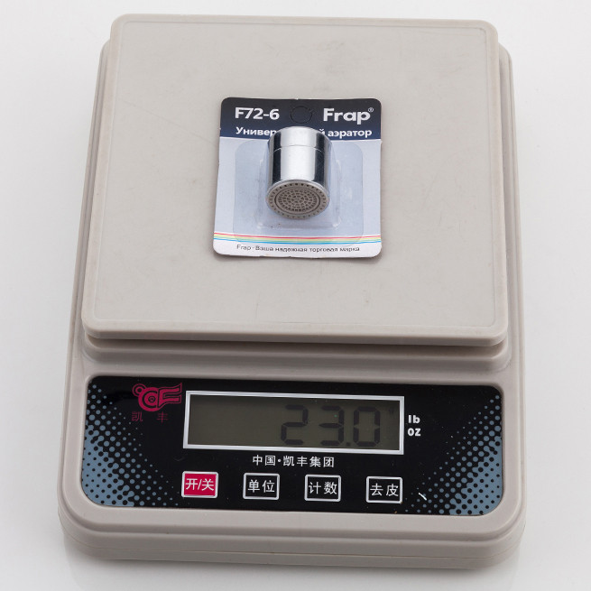 Аэратор FRAP F72-6 Ø22мм /внутр резьба /двухрежимный - Изображение №2