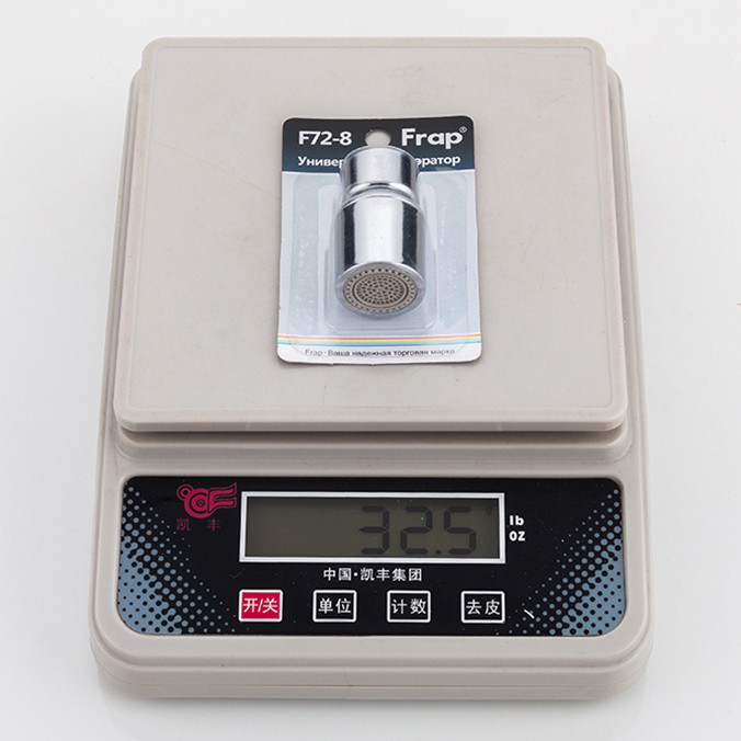 Аэратор FRAP F72-8 Ø22мм /внутр резьба /двухрежимный /универсальный, - Изображение №2