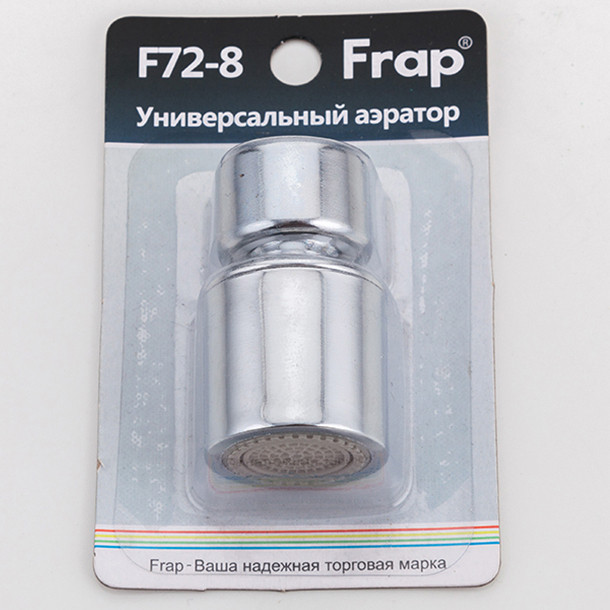 Аэратор FRAP F72-8 Ø22мм /внутр резьба /двухрежимный /универсальный, - миниатюра №6