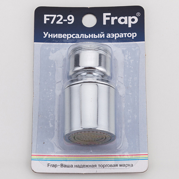 Аэратор FRAP F72-9 Ø24мм /наруж резьба /двухрежимный /универсальный - Изображение №3