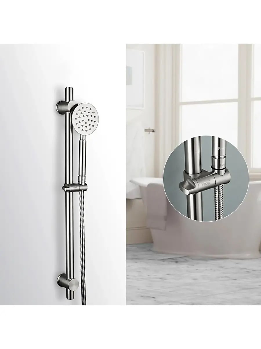 Душевой гарнитур FRAP F8016  сатин (15 шт) - Изображение №4