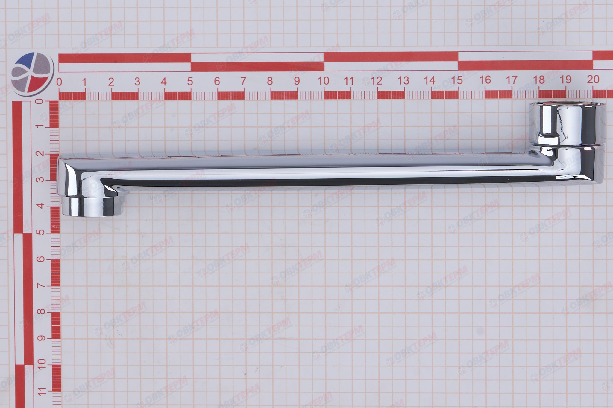 Излив плоский FRAP F20F  (100/10 шт) - миниатюра №6