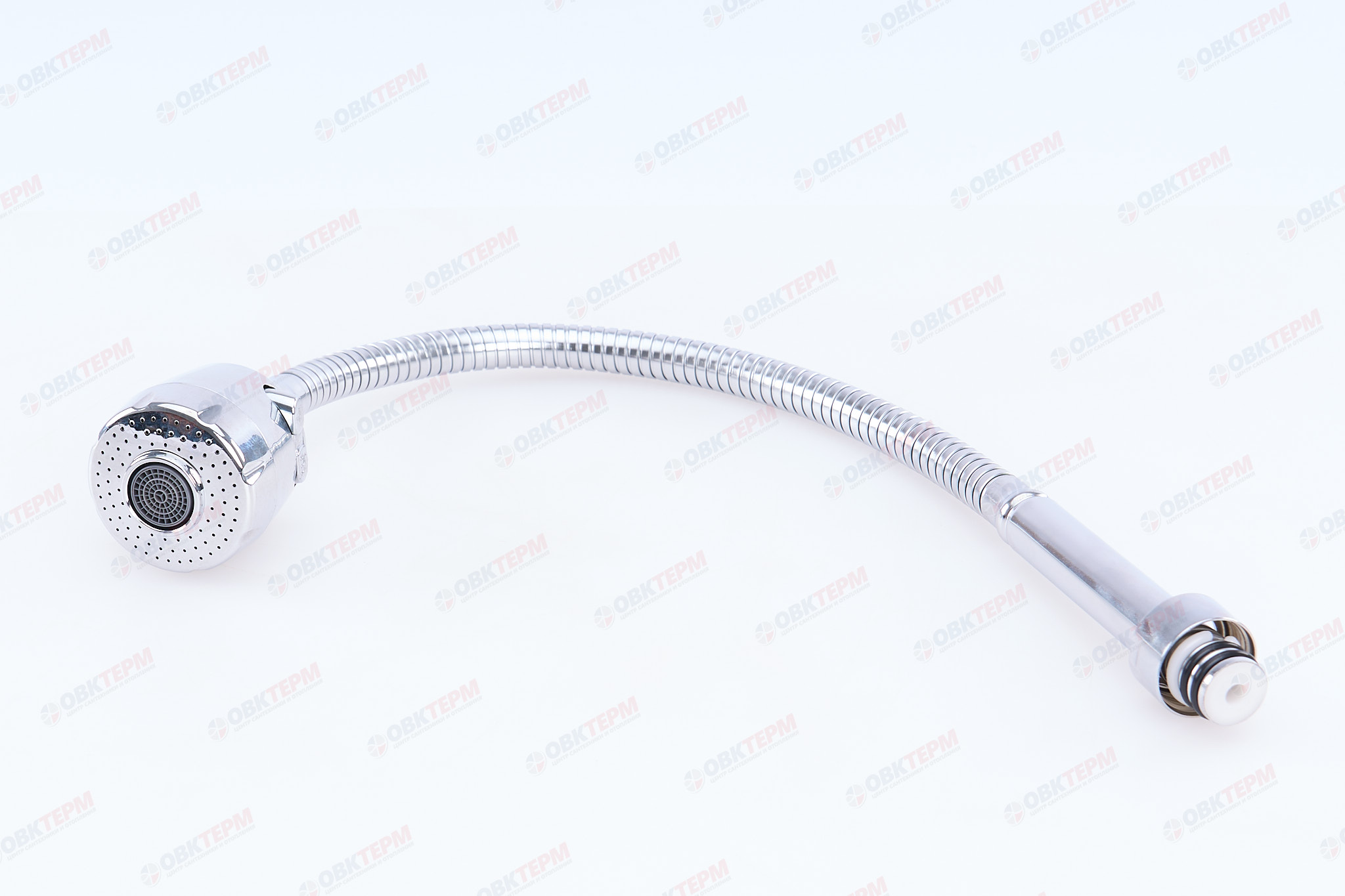 Излив гибкий FRAP F7310 /хром /аэратор 2 режима /под гайку    (50 шт) - миниатюра №7