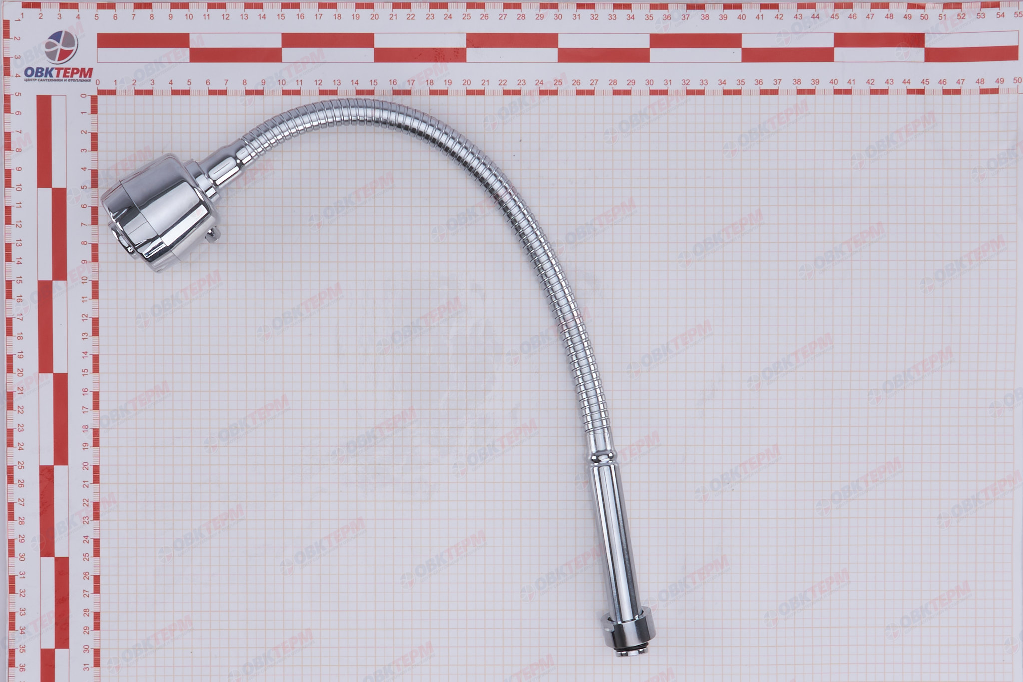 Излив гибкий FRAP F7310 /хром /аэратор 2 режима /под гайку    (50 шт) - миниатюра №8