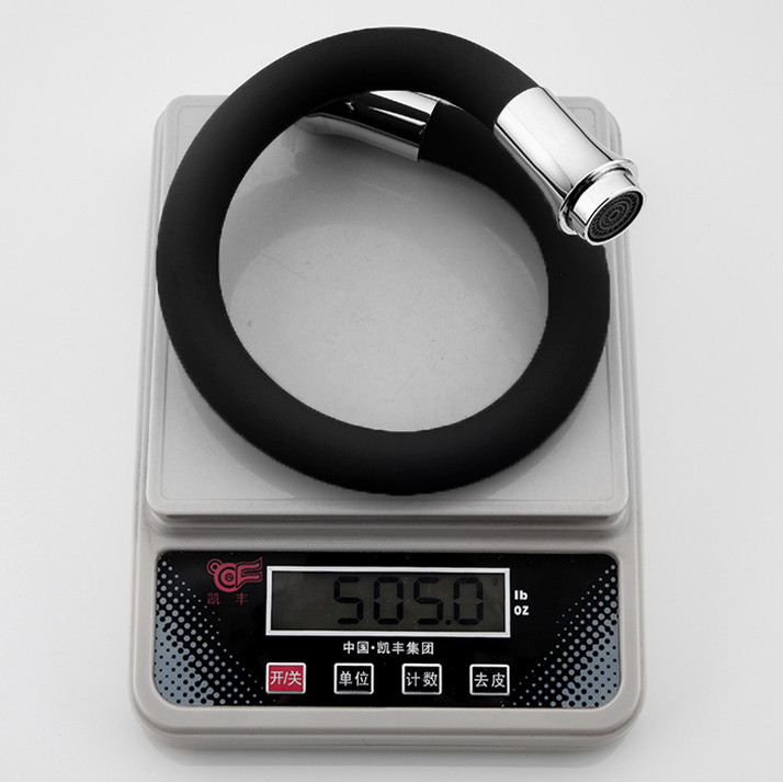 Излив гибкий, 55см, F7250 черный, гайка,  FRAP  (20 шт) - миниатюра №2