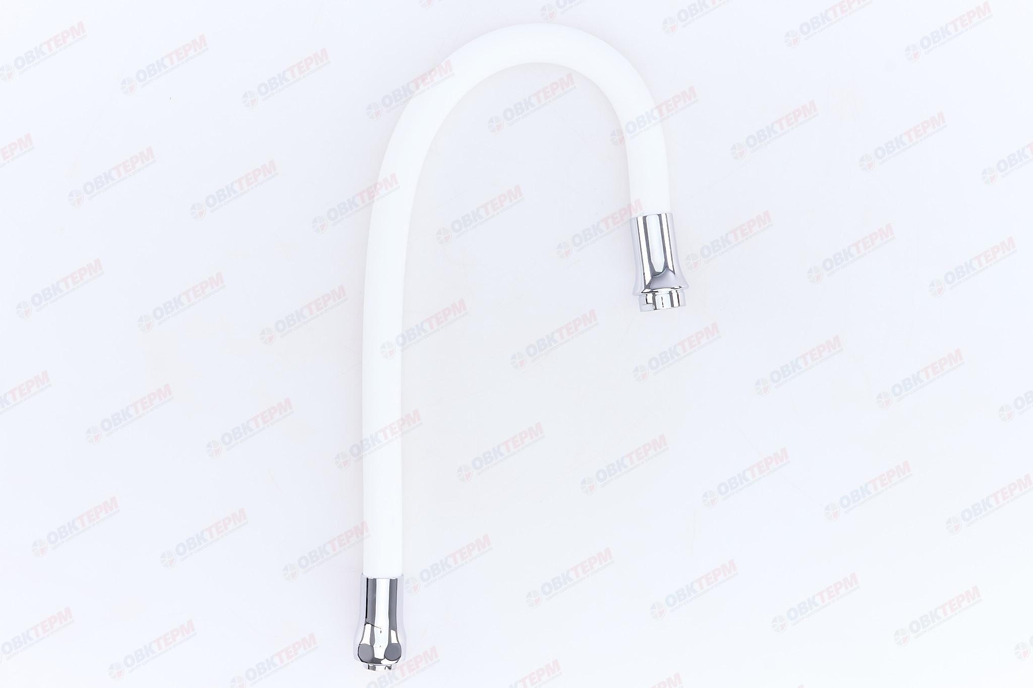 Излив гибкий, 55см, F7256 белый, гайка,  FRAP  (20 шт) - миниатюра №7