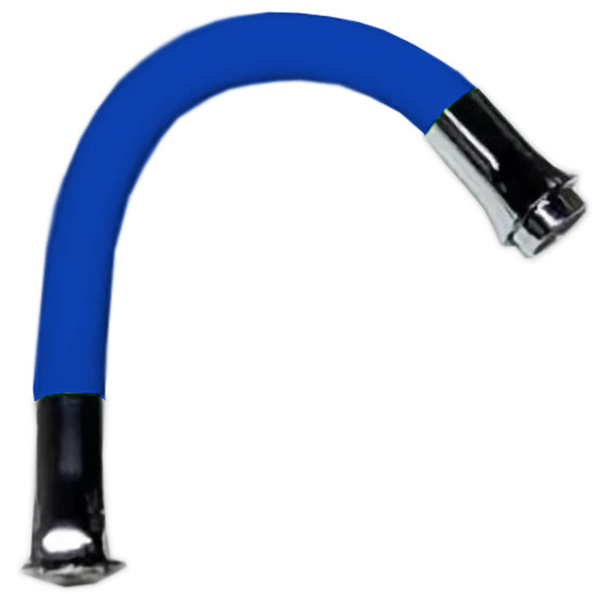 Излив гибкий, 31 см, F7263 синий, гайка,  FRAP  (50 шт) - миниатюра №2