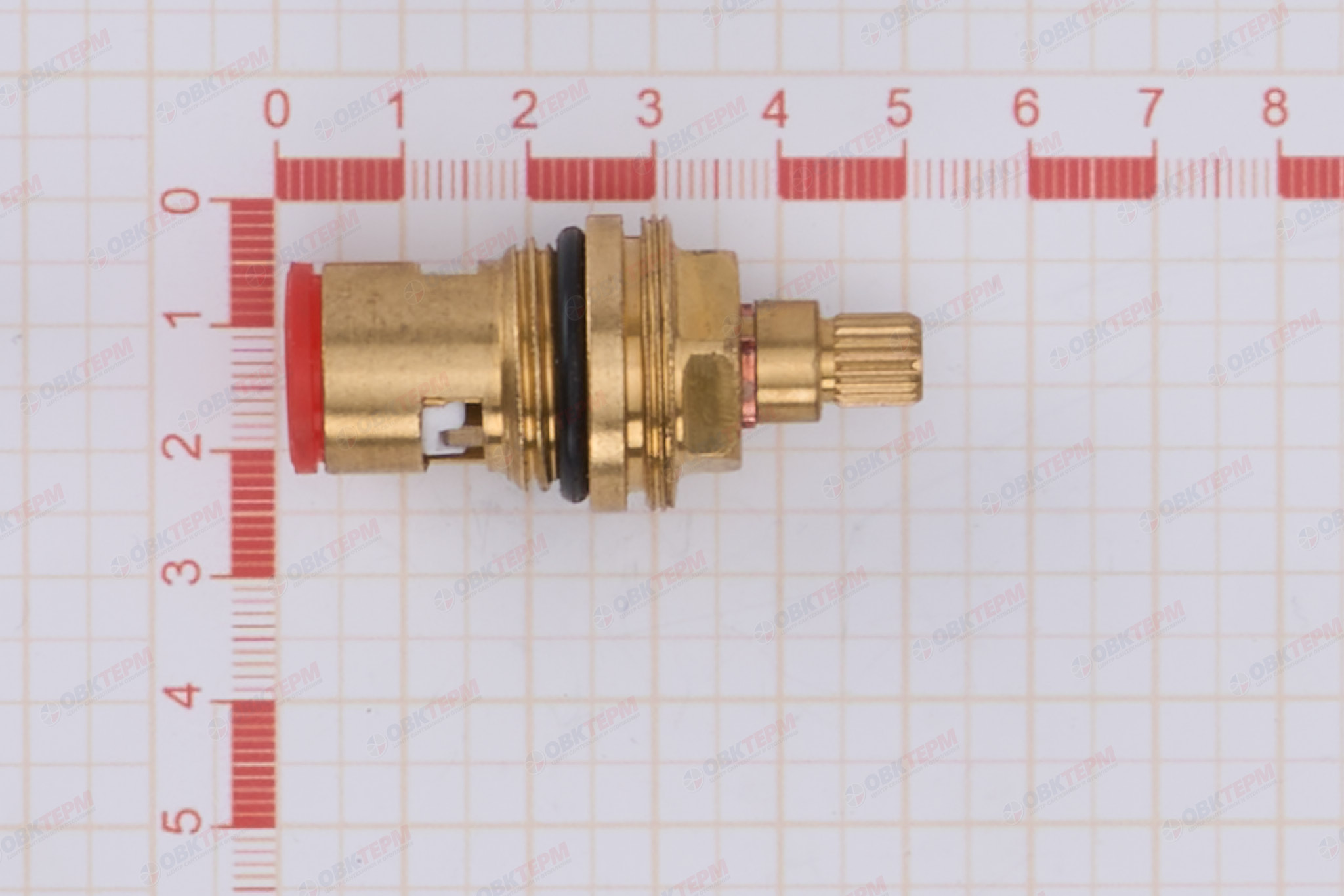 Кран-букса - FRAP F52-7 /короткий шток /20 шлицов  (500 шт) - миниатюра №9