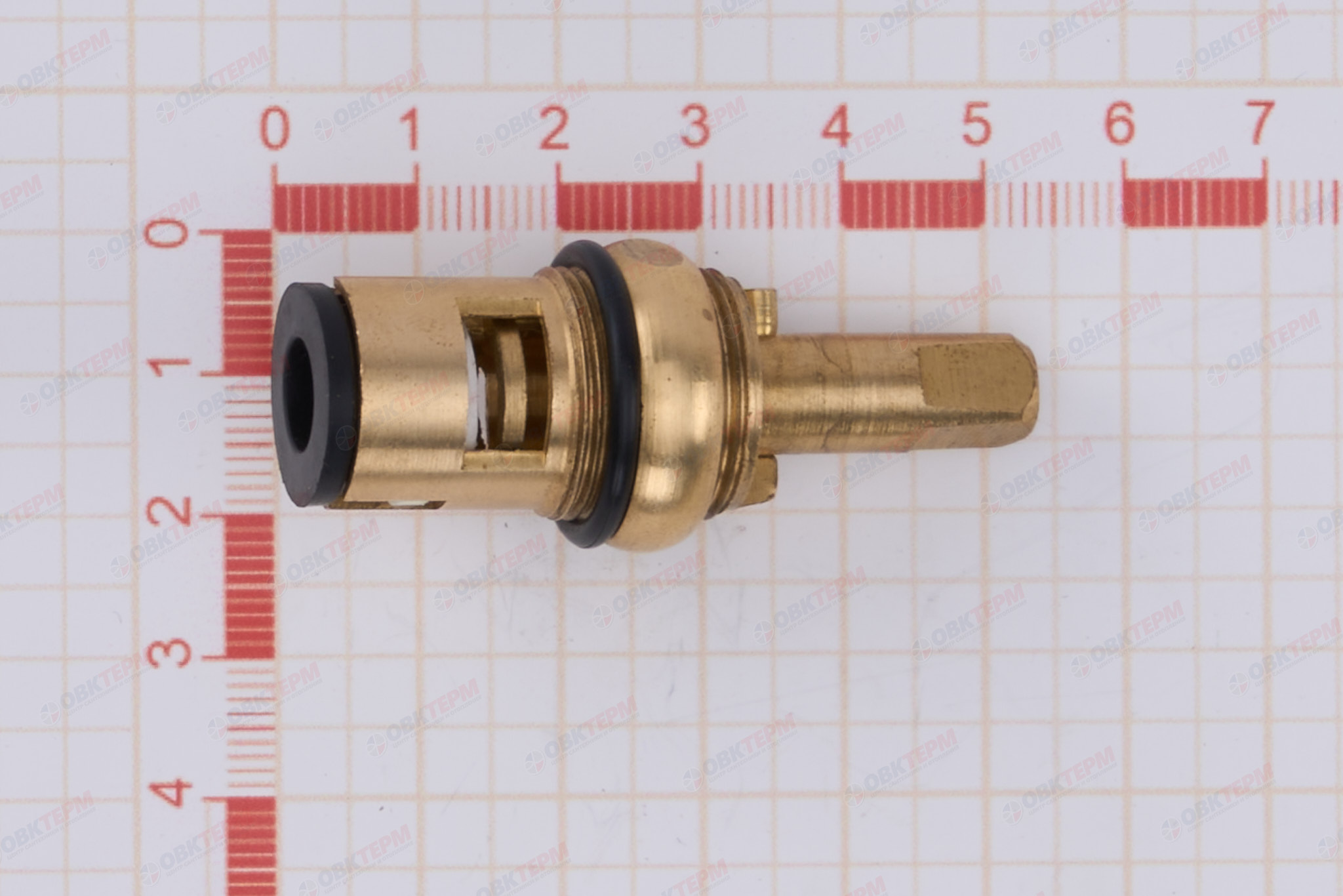 Кран-букса - FRAP F52-5 короткий шток /для советских смес-й/ квадрат  (500 шт) - миниатюра №8