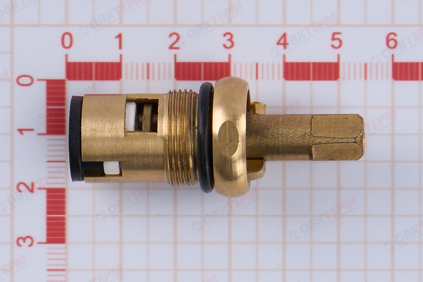 Кран-букса - FRAP F52-5 короткий шток /для советских смес-й/ квадрат  (500 шт) - миниатюра №8