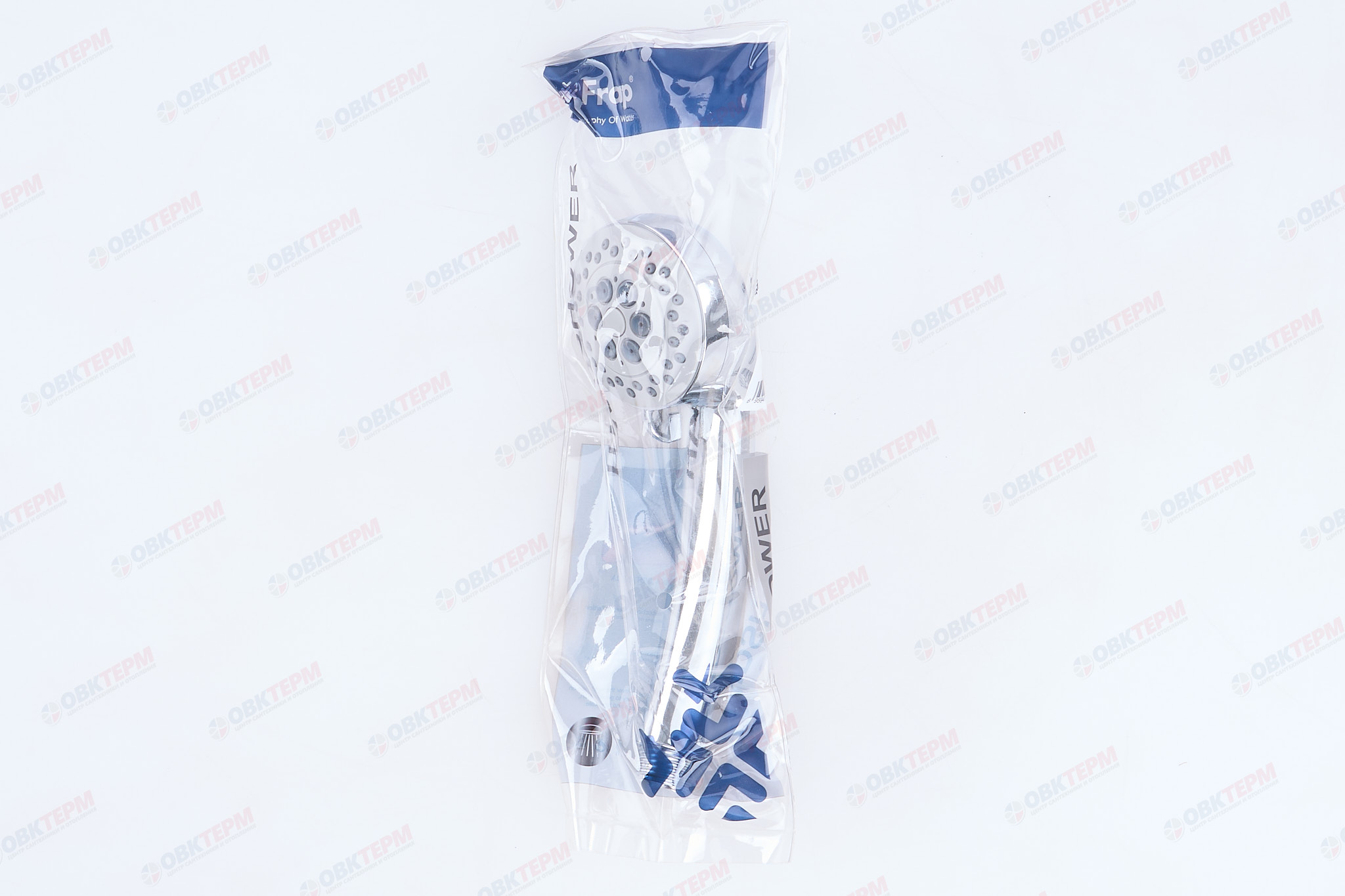 Лейка д/душа ручная FRAP F19 /3 режима /хром  (40 шт) - миниатюра №6