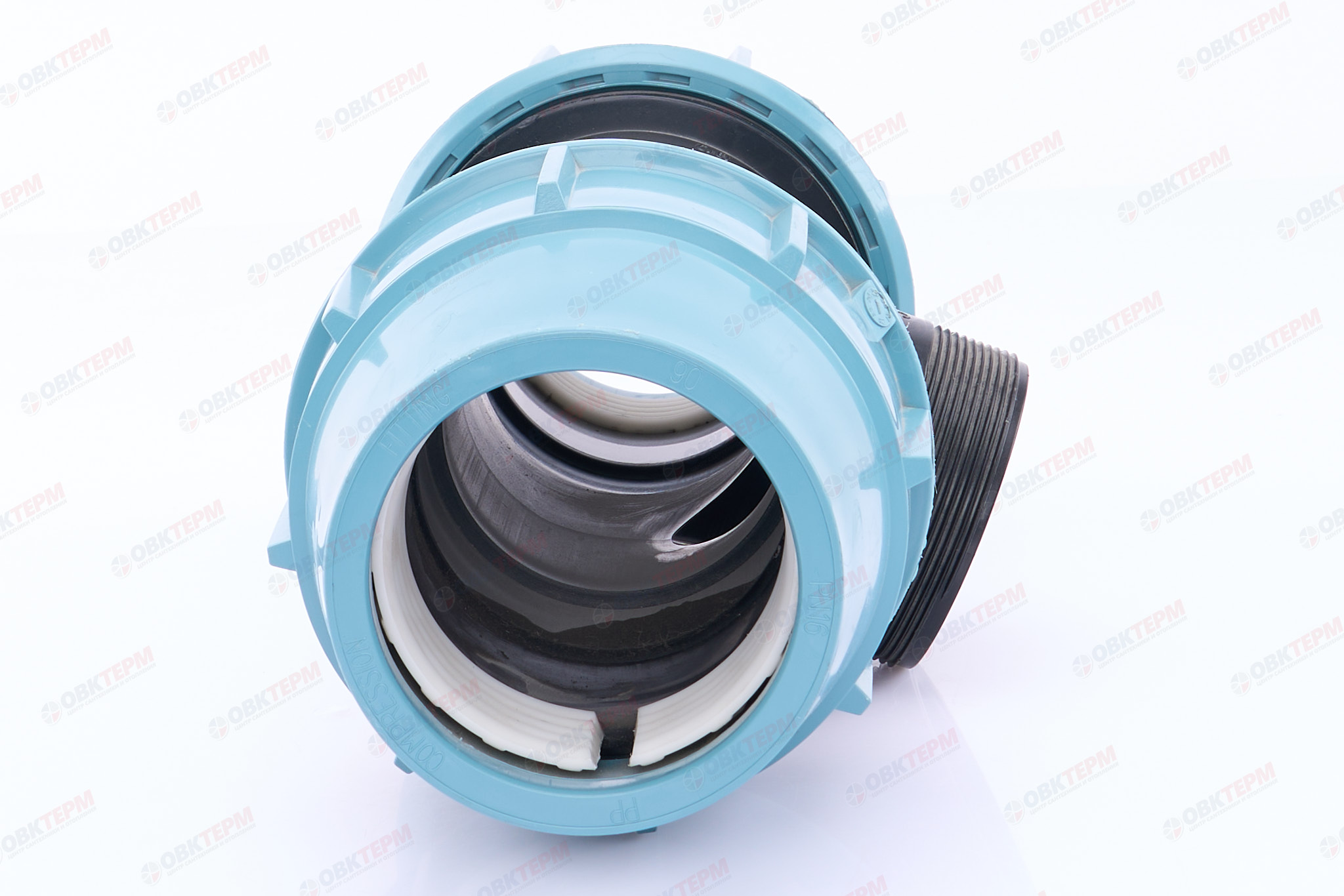 Тройник   90 * 3"н * 90          ПНД  ИТАЛ          (1шт) - миниатюра №2