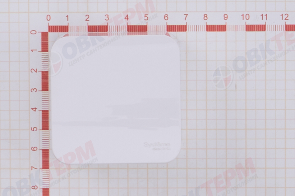 Выключатель 1-клавишный 10А IP20 250В с изолир. пластиной бел. белый Blanca Systeme Electric - миниатюра №6