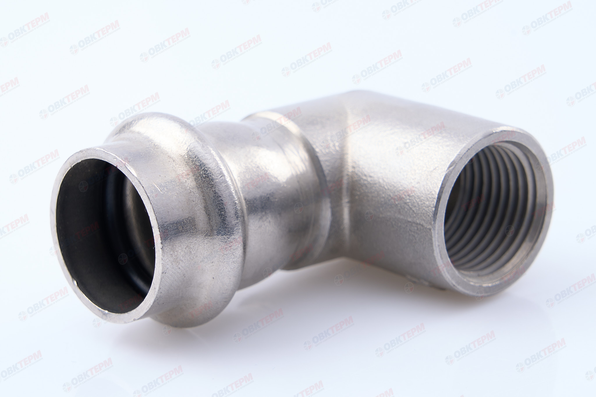 Угол пресс из нерж.ст.  22 х 1/2"В    TIM  (90/5) - Изображение №1