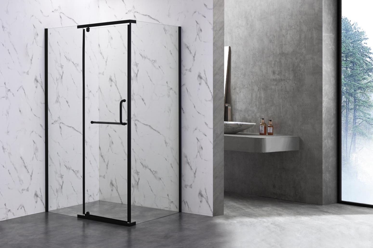 Душевое ограждение ОDА - В8028 (90*90*190) без поддона (1 место) - Изображение №1