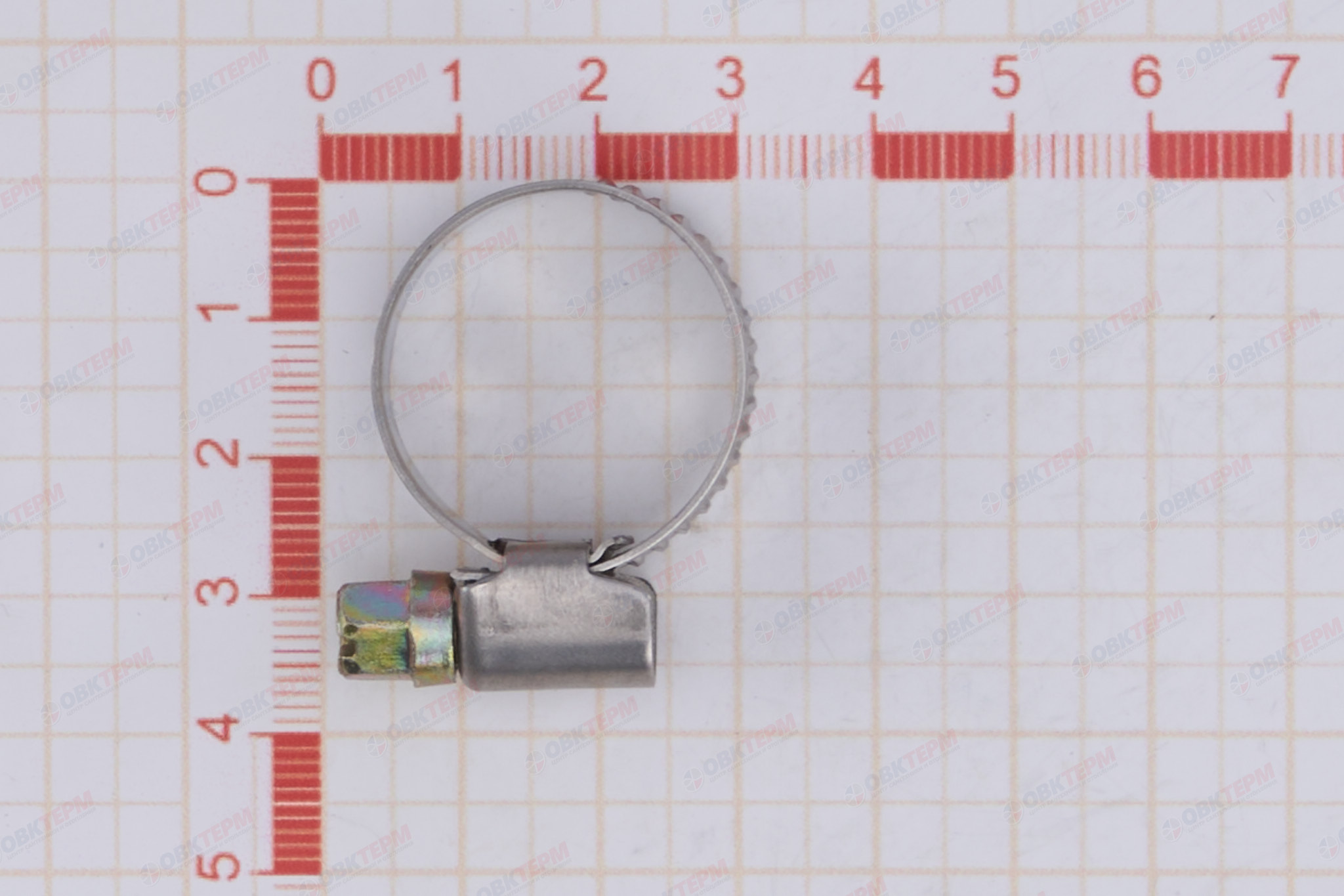 Хомут   12-22  1/2" (под отвёртку)       (100 шт) - Изображение №5