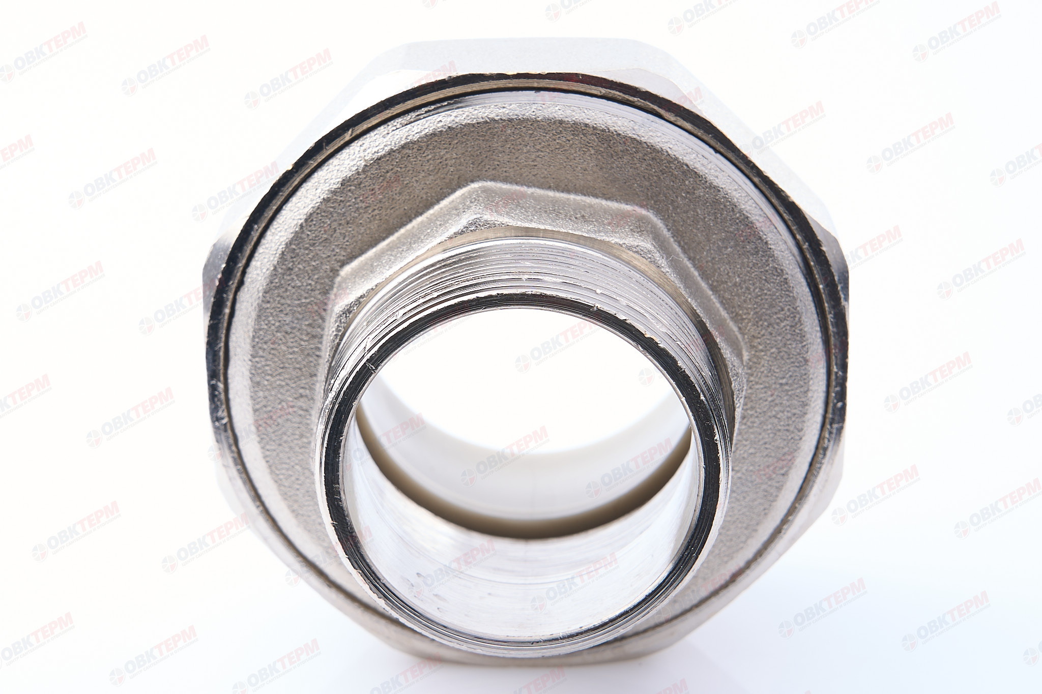 Разборное соединение   50 *  1 1/2"  Н    СЕРОЕ PP-R    (RTP)    (20/2) - миниатюра №4