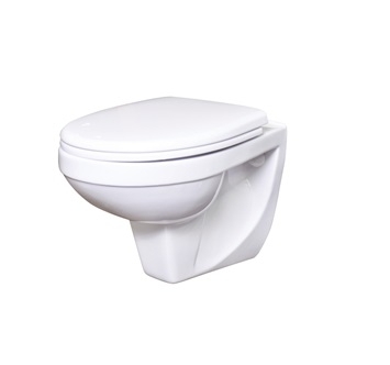 Унитаз подвесной ROSA  "Рио" (сиденье ПП) Ш345*В390*Г520 - Изображение №1