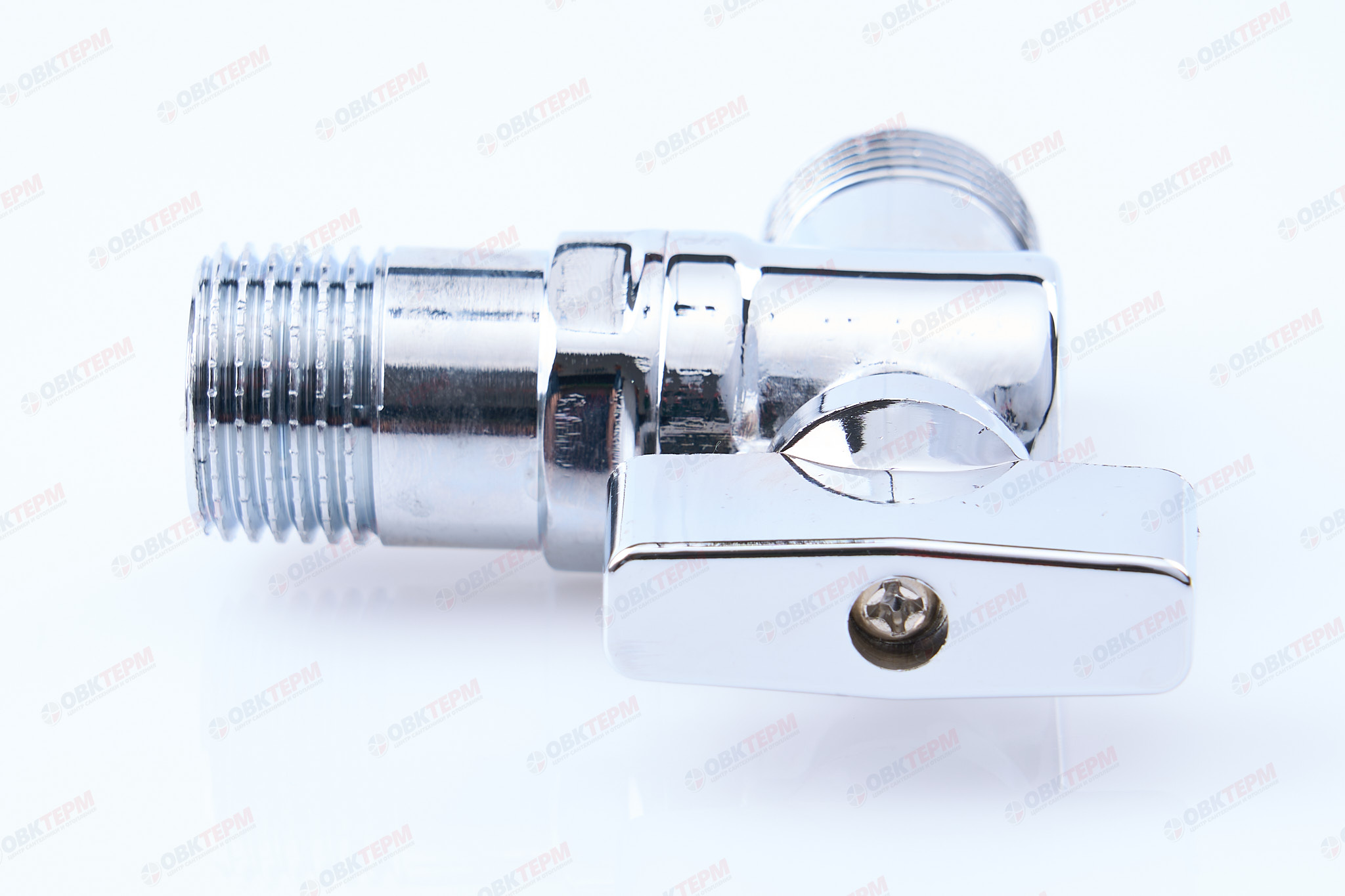 Кран для подкл. с/т приборов       TIM     1/2" - 1/2", хром.   (1шт/60ящ) - Изображение №5