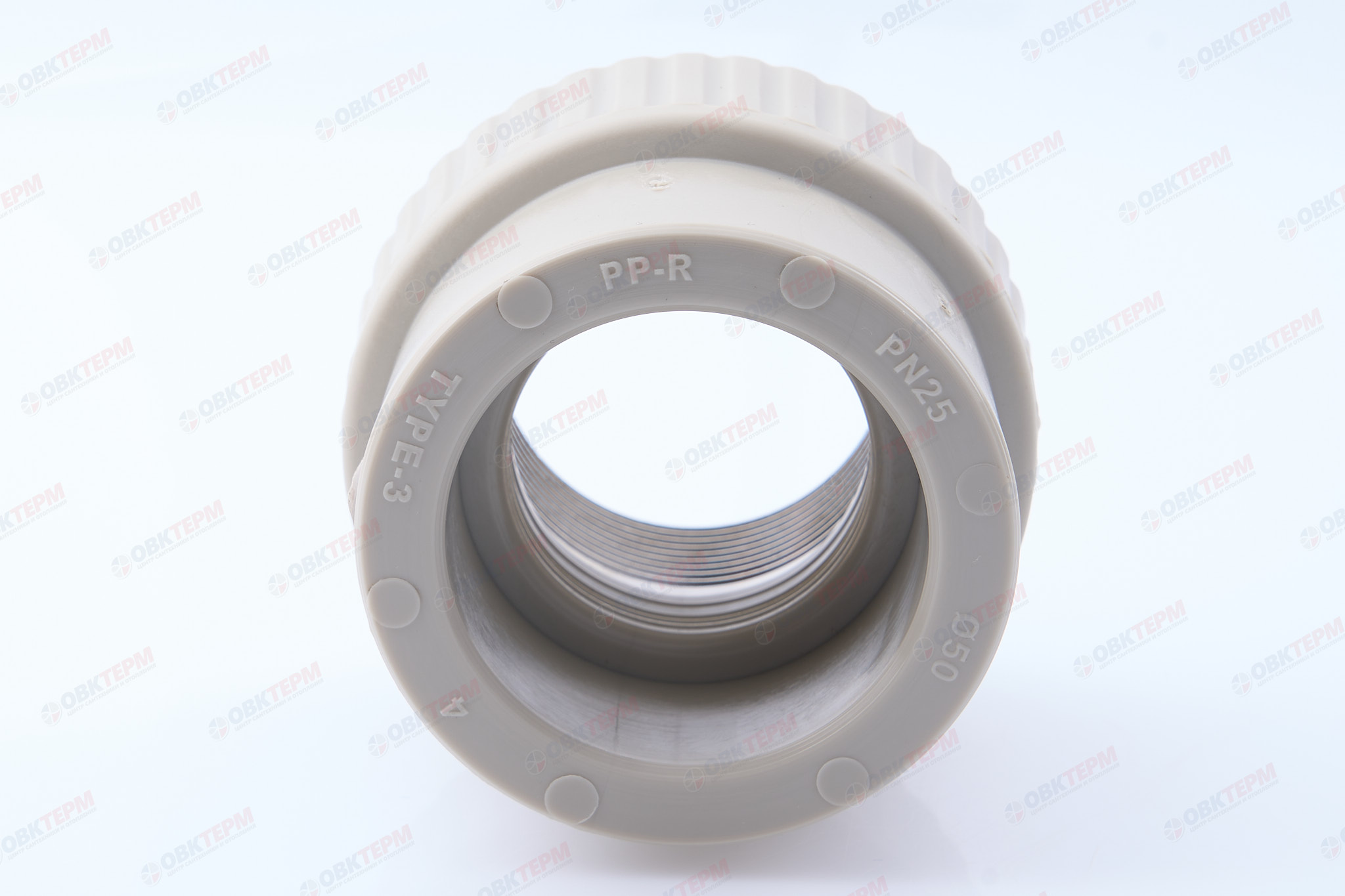 МРВ  50 * 1 1/2"    СЕРАЯ PP-R    (RTP)    (24/2) - миниатюра №4