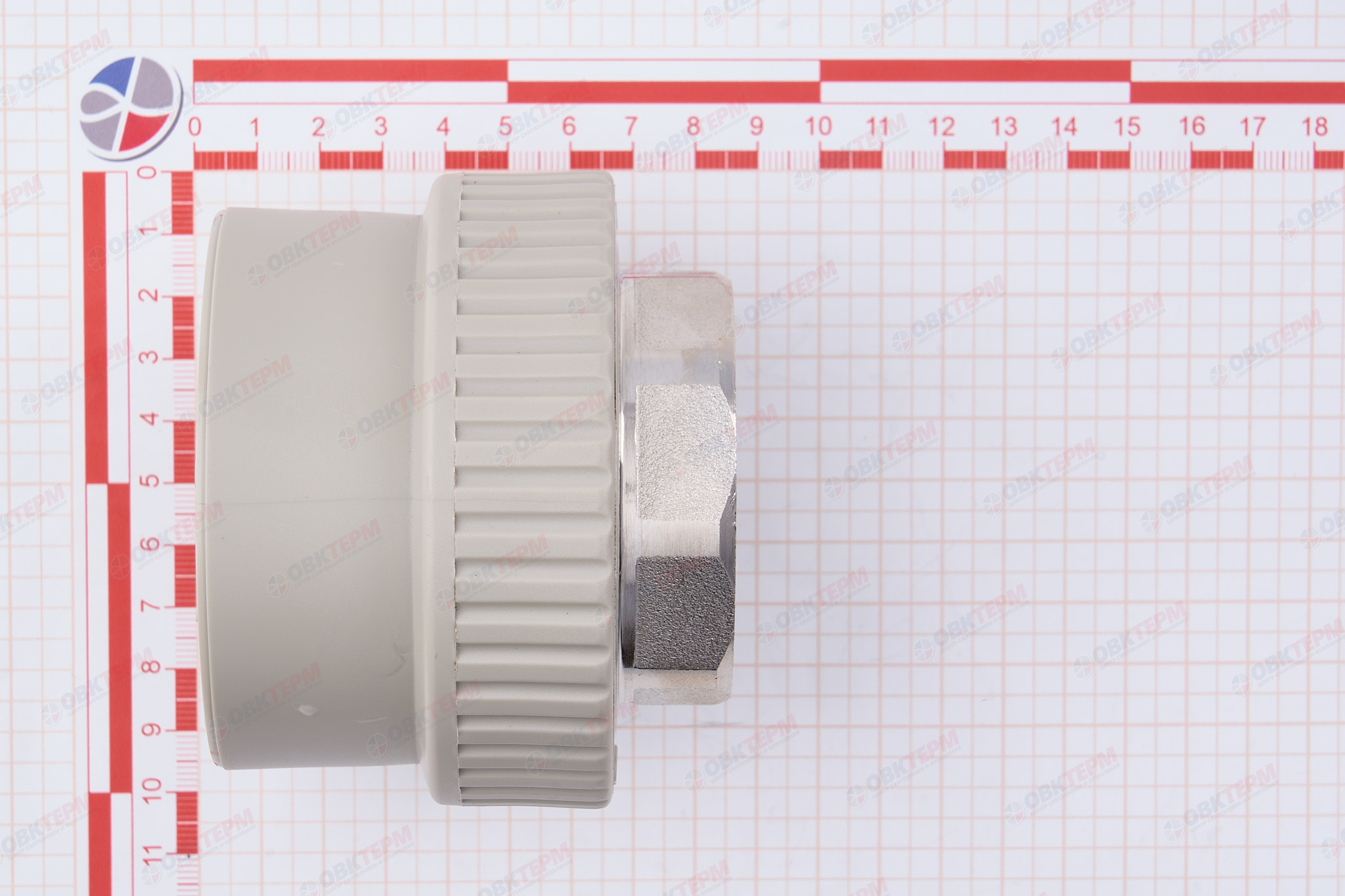 МРВ  63 * 2"    СЕРАЯ PP-R    (RTP)    (12/2) - миниатюра №6