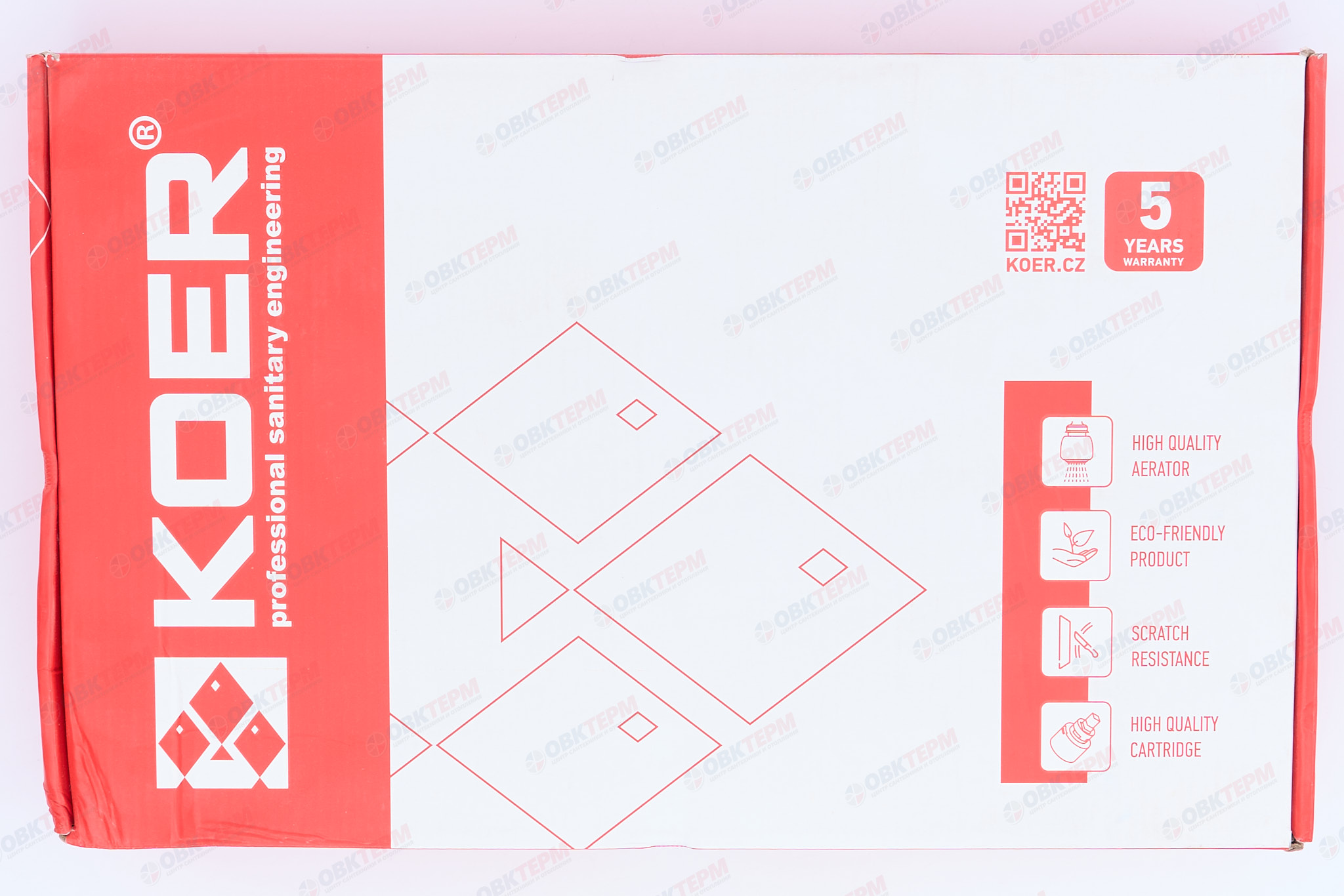 Смеситель д/умывальника KOER KB-11007-05 ВЫСОКИЙ  (Цвет черный) (8шт/ящ) - миниатюра №7