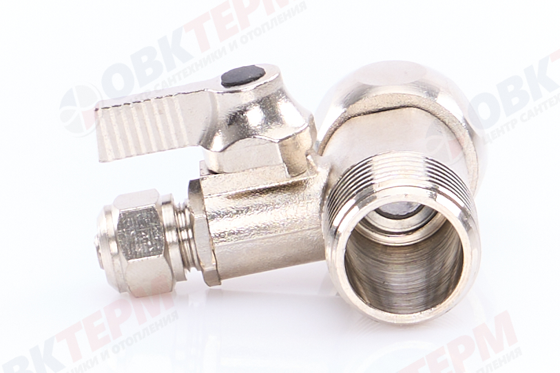 АКВАБРАЙТ Кран подключение 1/2 дюйма шланга 1/4 - Изображение №4