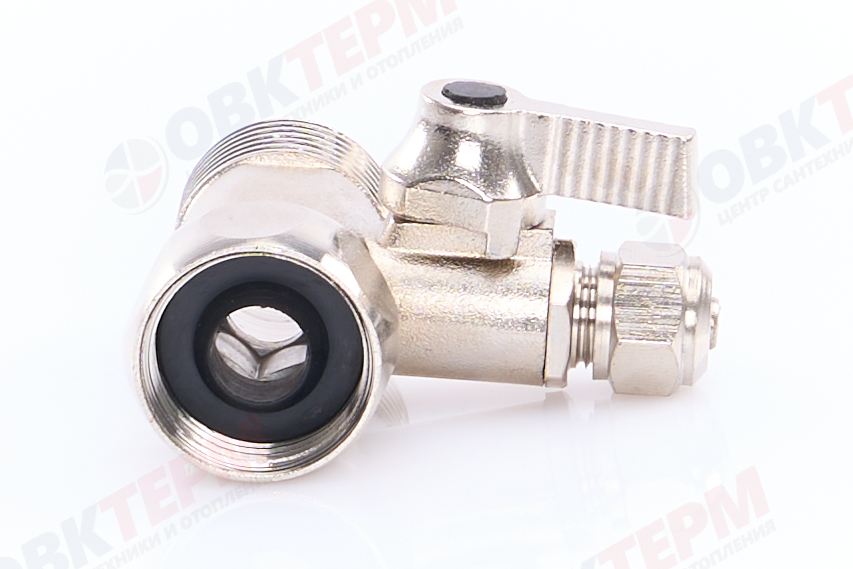 АКВАБРАЙТ Кран подключение 1/2 дюйма шланга 1/4 - Изображение №5