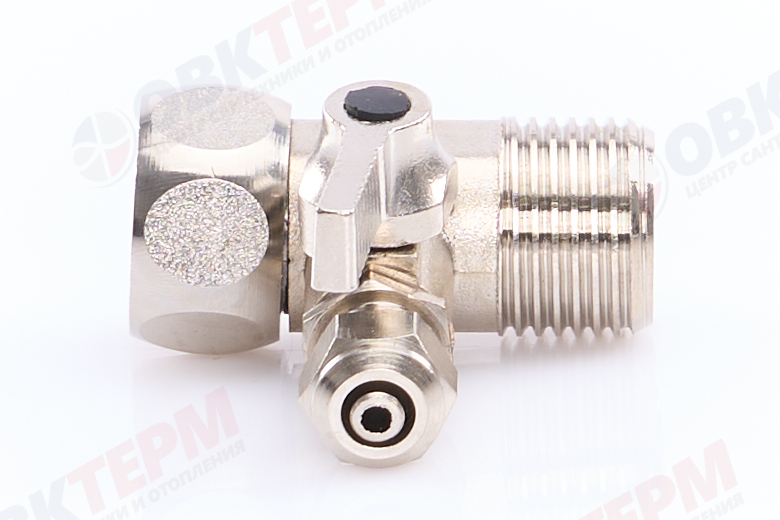 АКВАБРАЙТ Кран подключение 1/2 дюйма шланга 1/4 - миниатюра №6